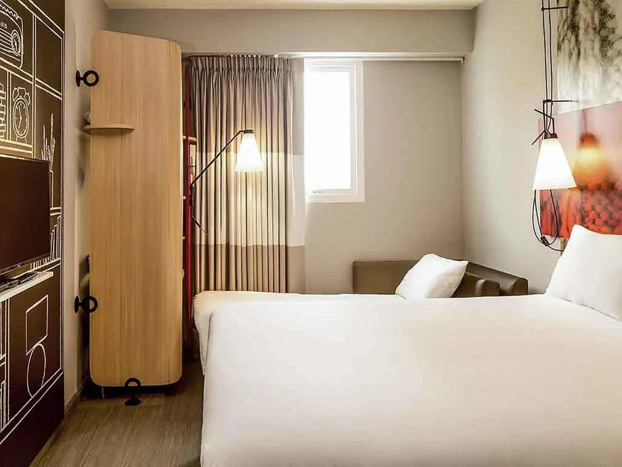 Bedroom, Bed in ibis Lima Reducto Miraflores Bedroom, Bed in ibis Lima Reducto Miraflores