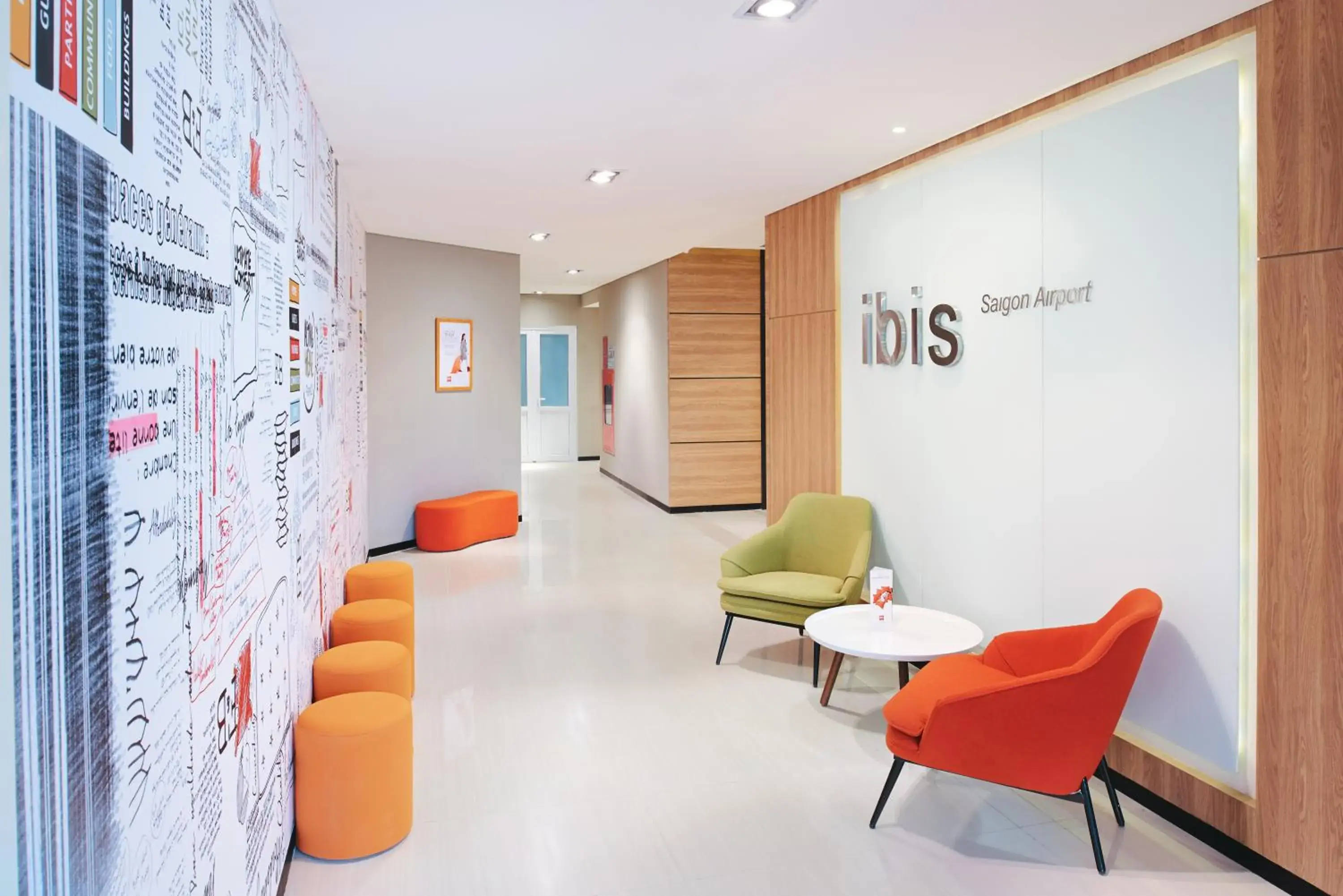 Lobby or reception in Ibis Saigon Airport Lobby or reception in Ibis Saigon Airport