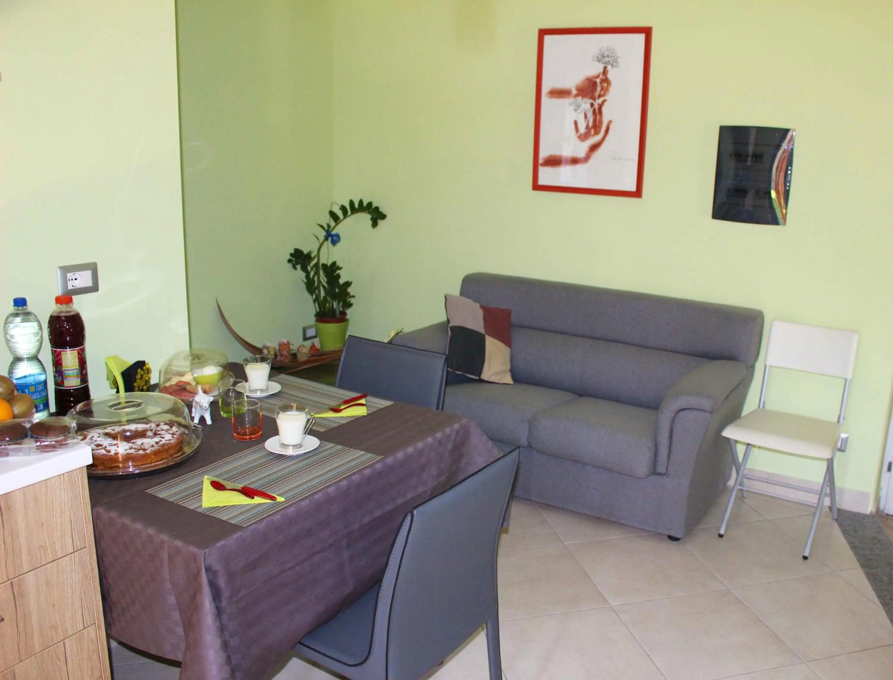 Communal lounge/ TV room in Il Roseto di Daniela