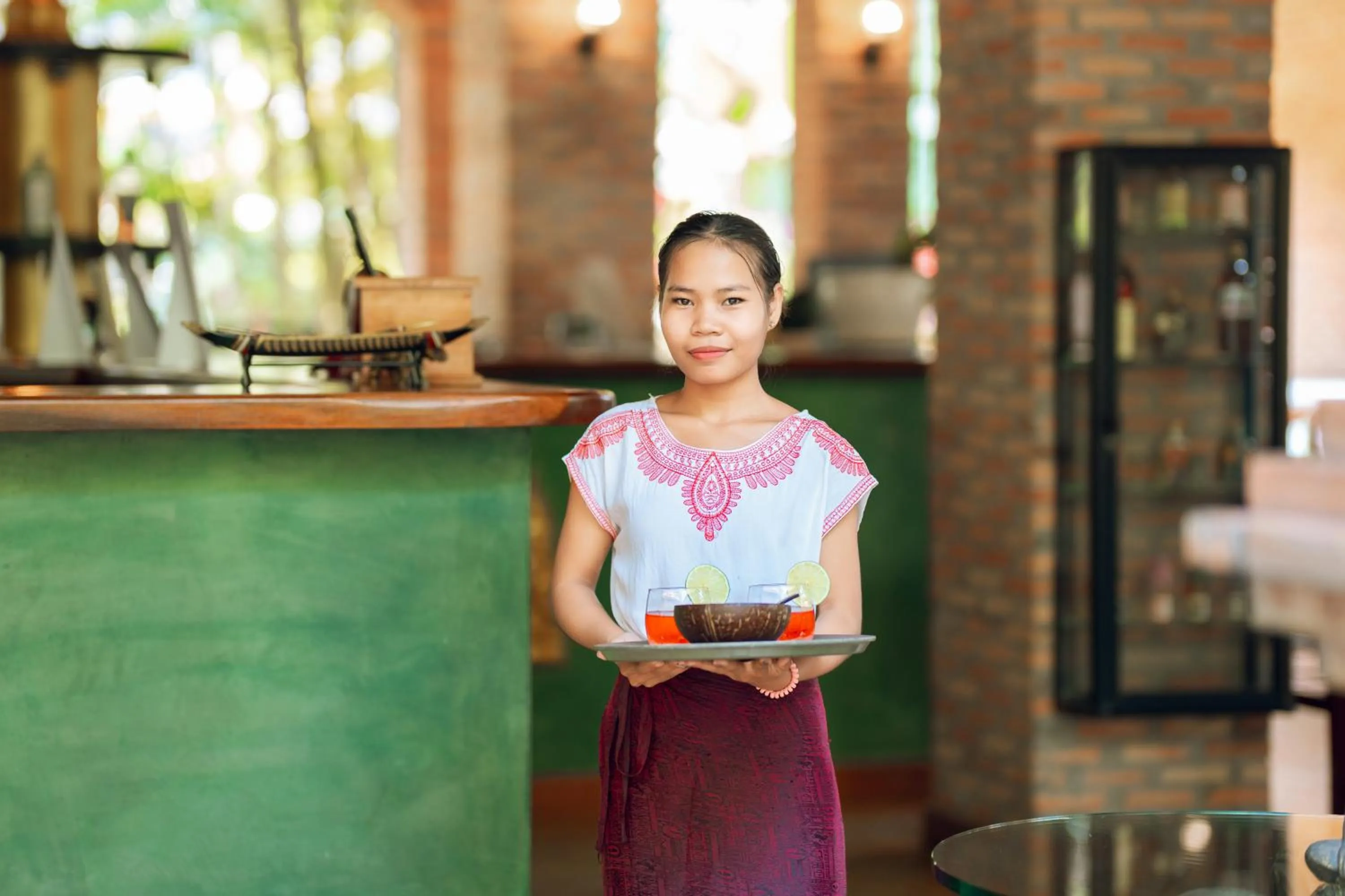Lobby or reception in Authentic Khmer Village Resort