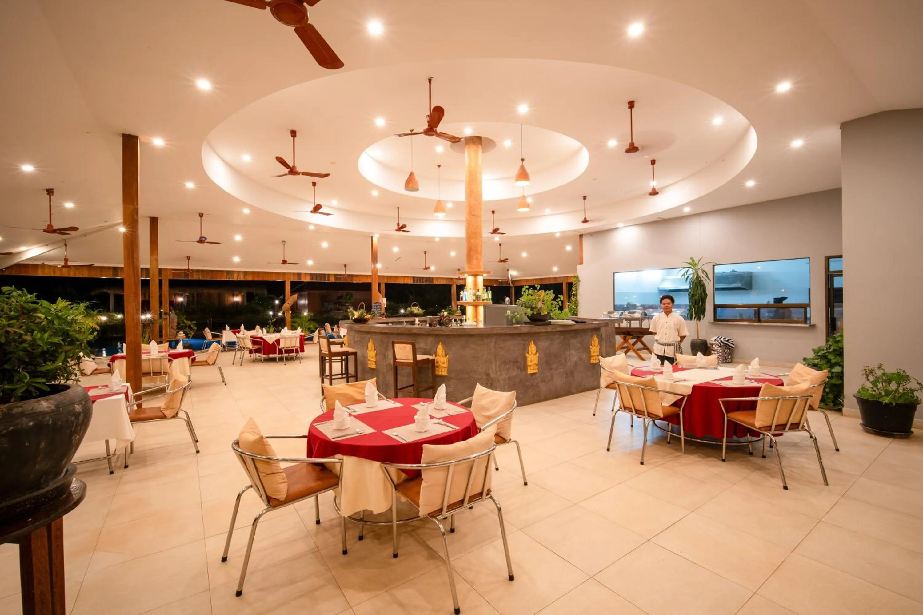 Restaurant/places to eat in Authentic Khmer Village Resort