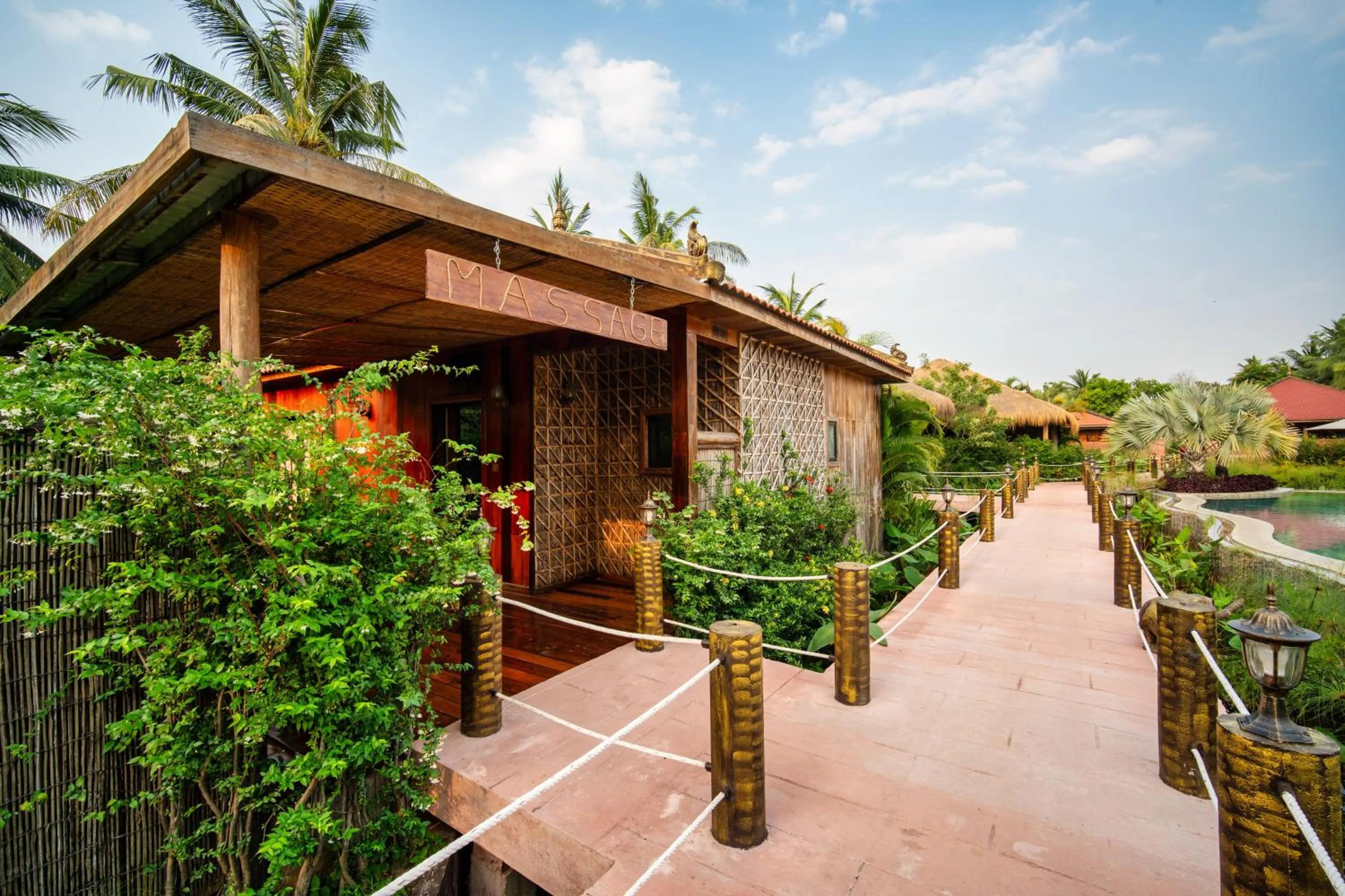 Massage in Authentic Khmer Village Resort