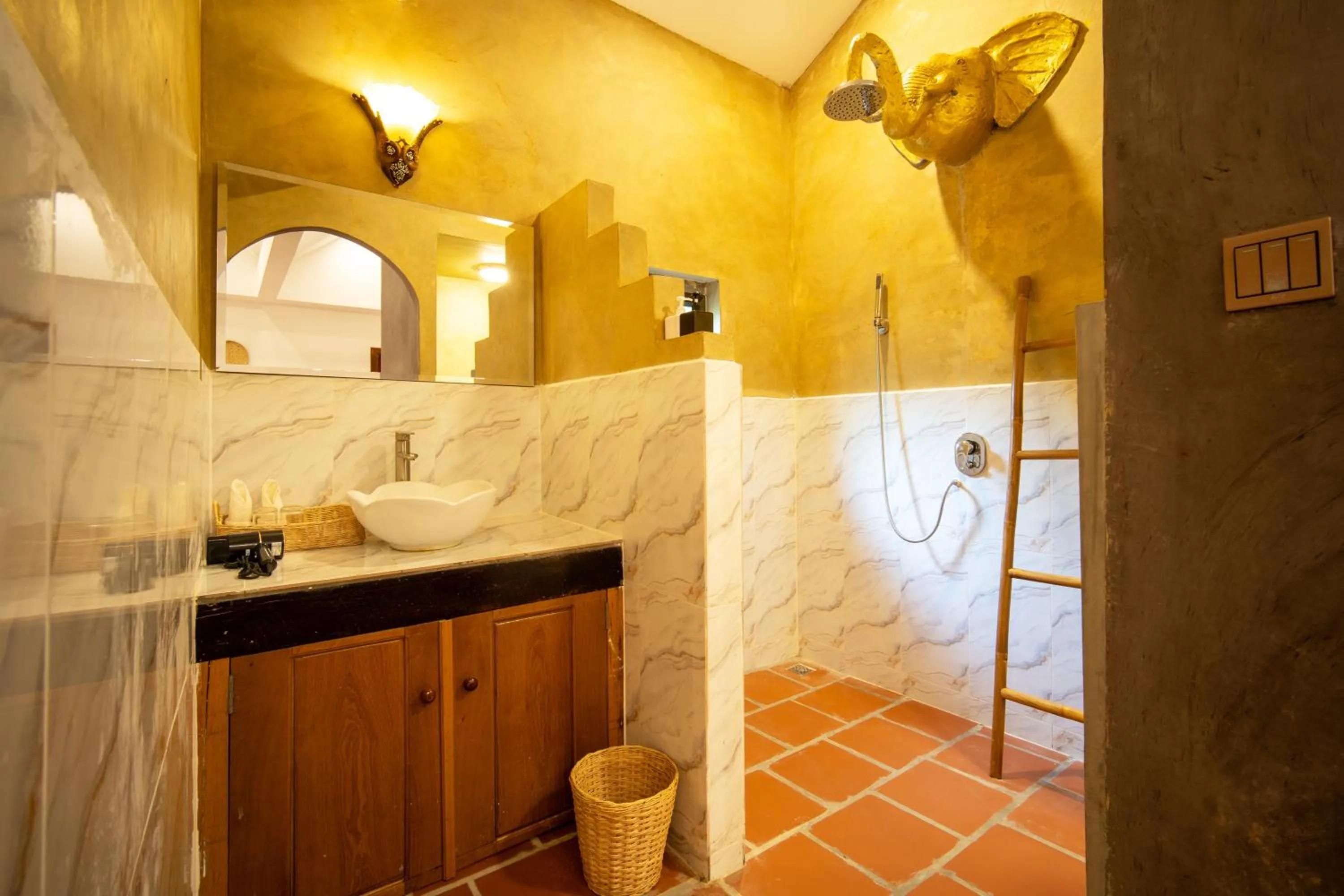 Bathroom in Authentic Khmer Village Resort