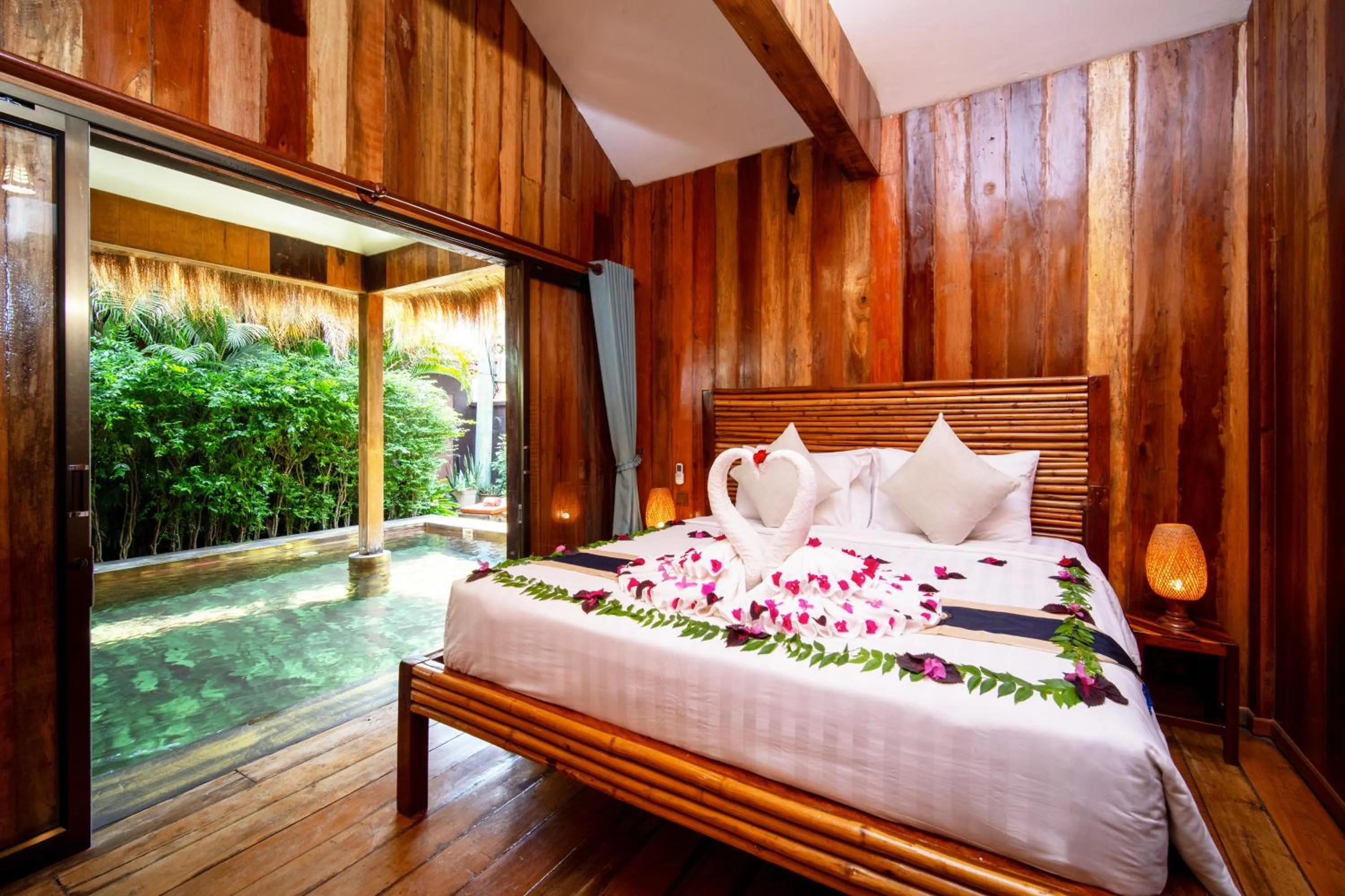 Bedroom, Bed in Authentic Khmer Village Resort