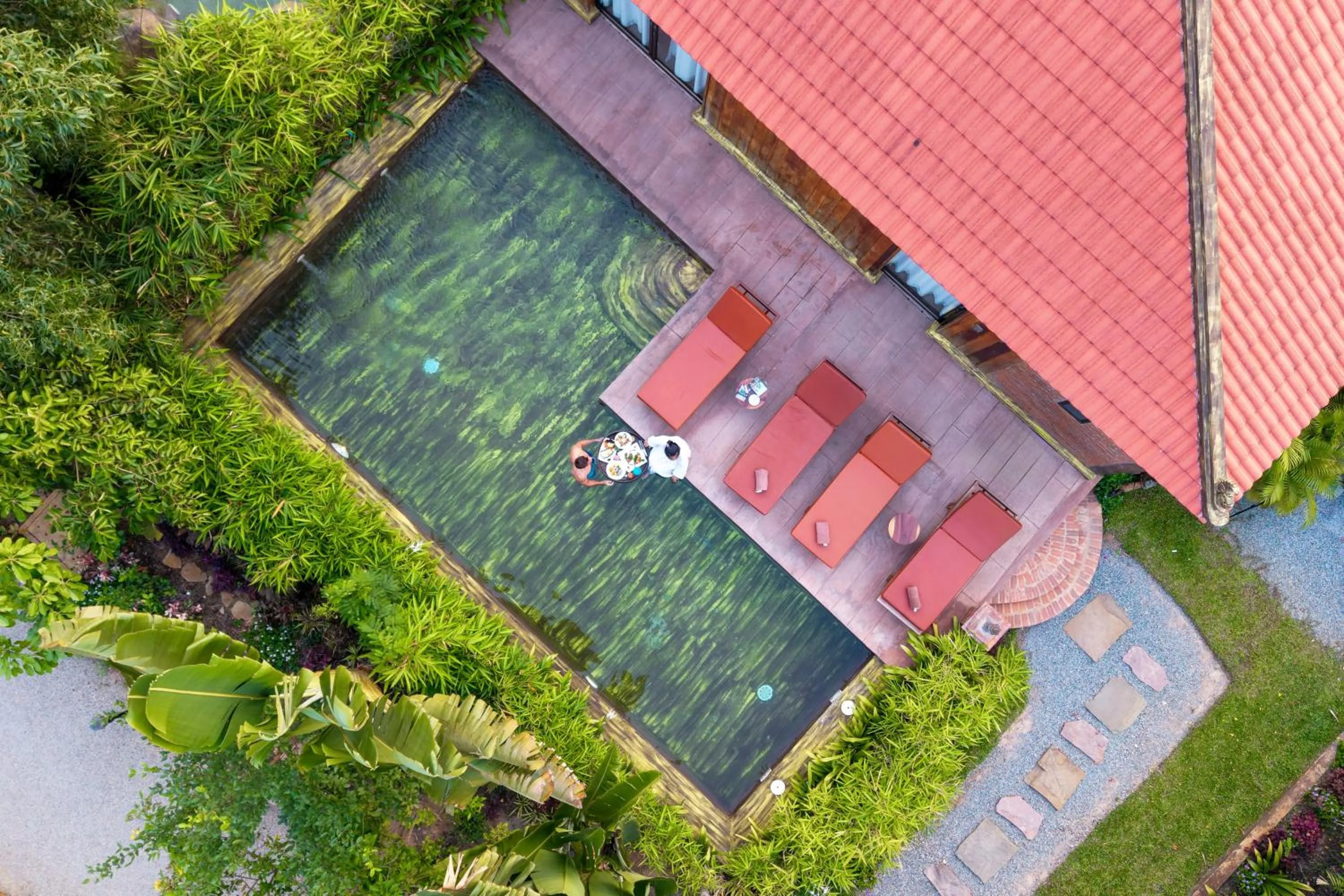 Swimming pool in Authentic Khmer Village Resort