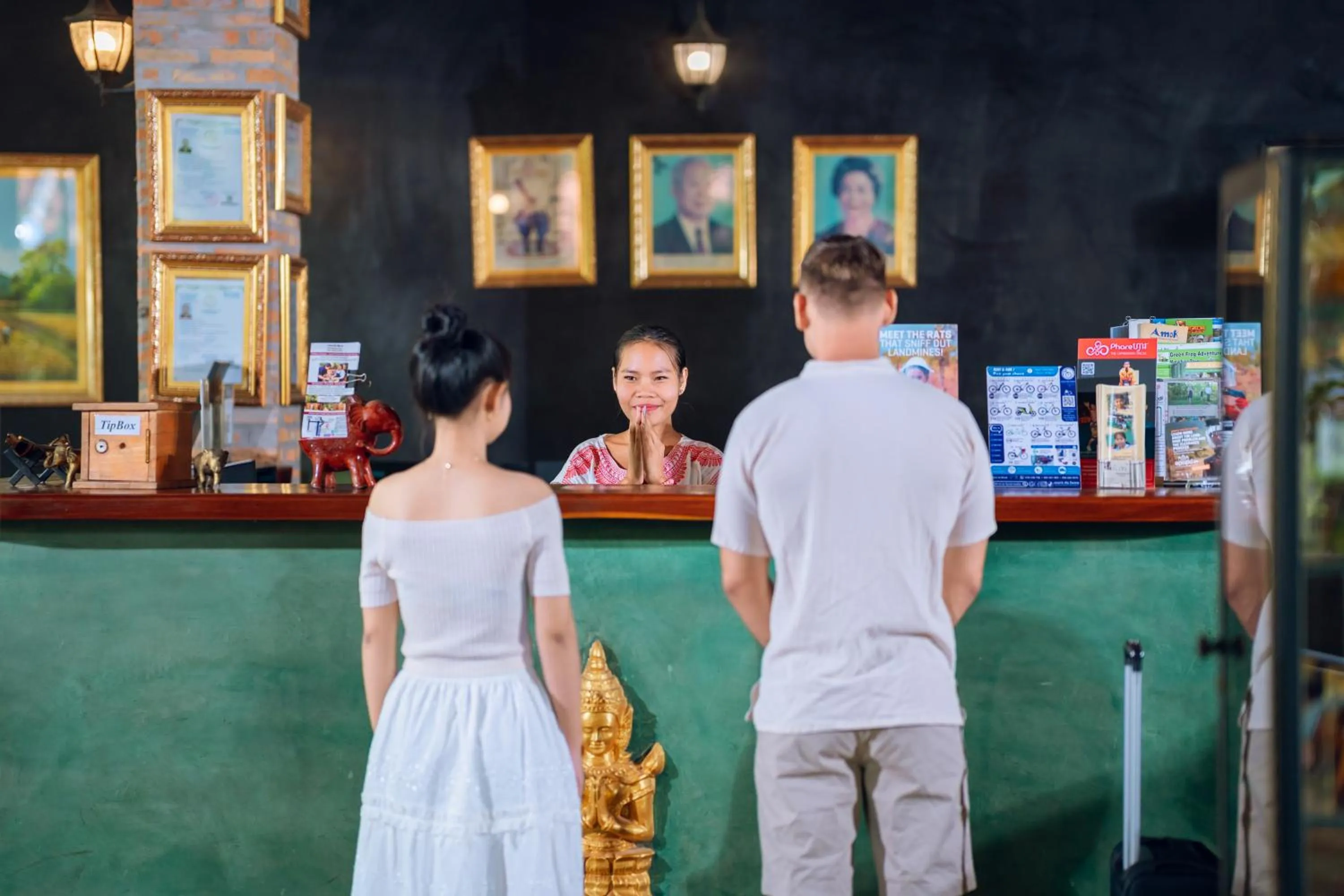 Lobby or reception in Authentic Khmer Village Resort