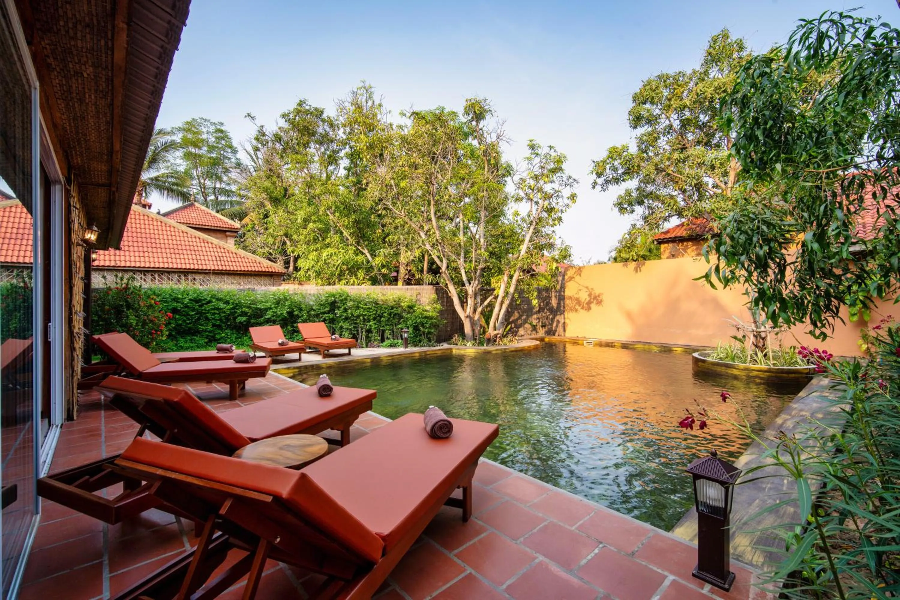 Swimming pool in Authentic Khmer Village Resort