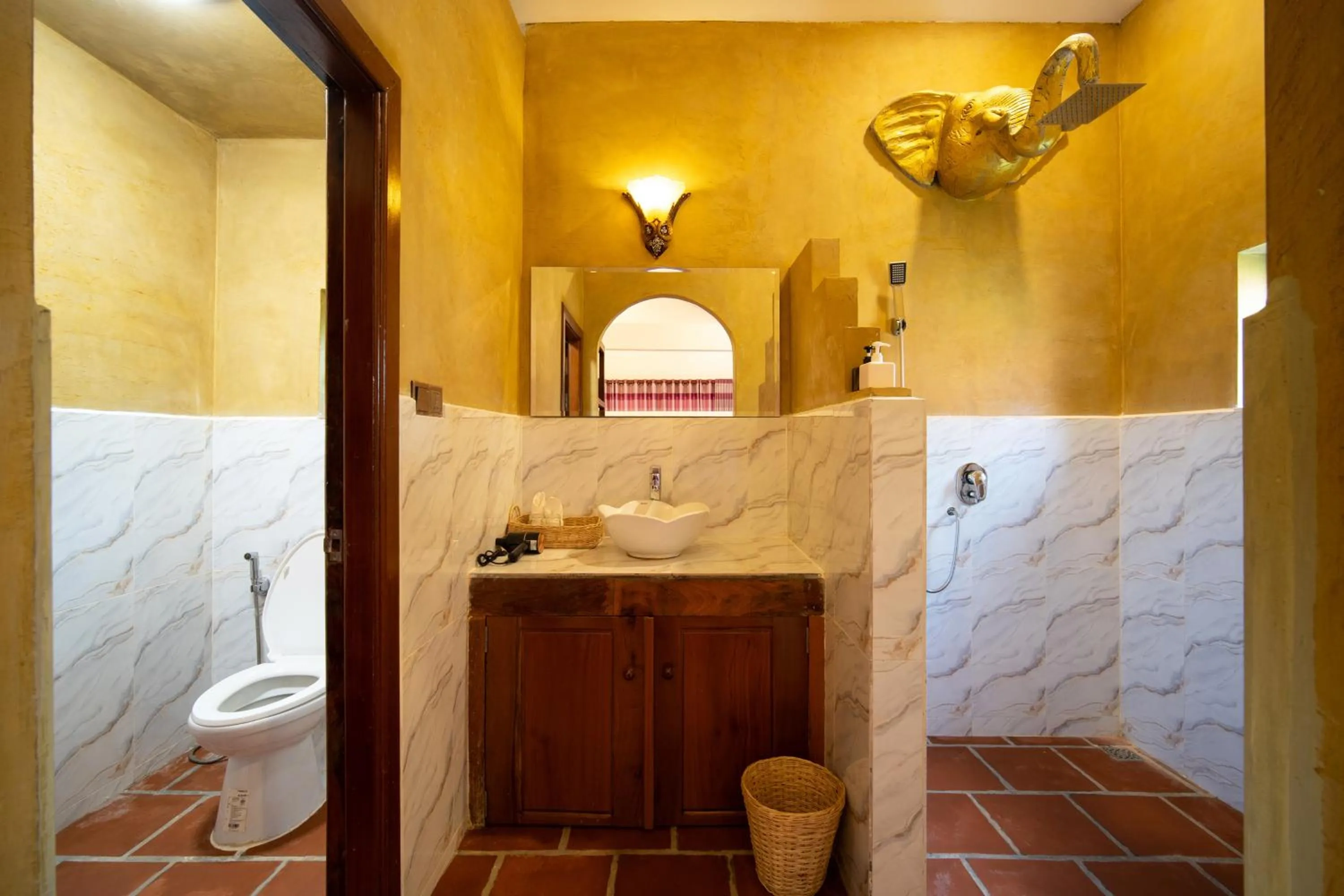 Bathroom in Authentic Khmer Village Resort