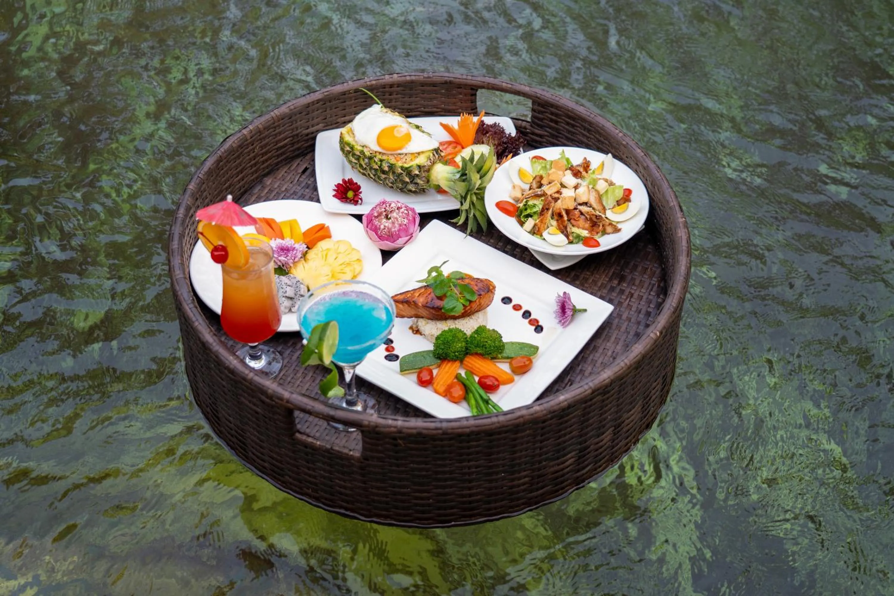 Food and drinks in Authentic Khmer Village Resort