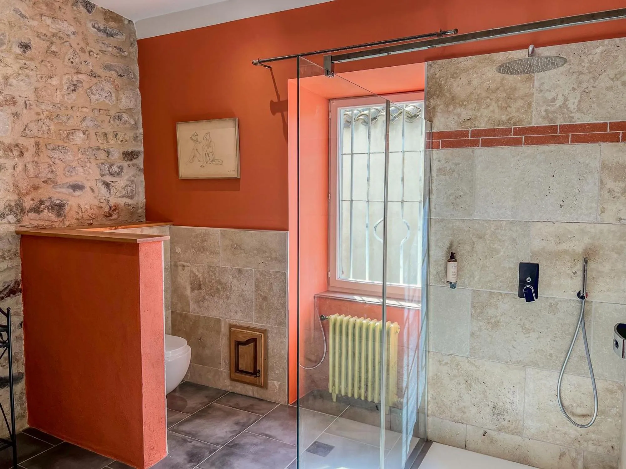 Shower in Hôtel d'Alibert