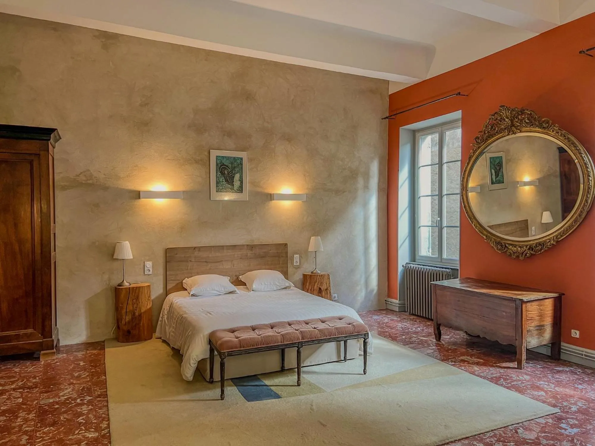 Bed in Hôtel d'Alibert