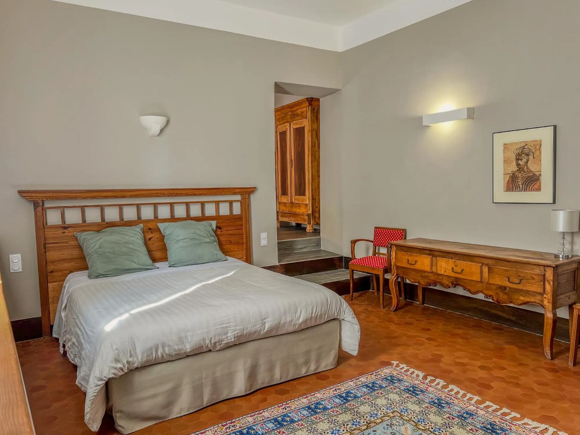 Bed in Hôtel d'Alibert