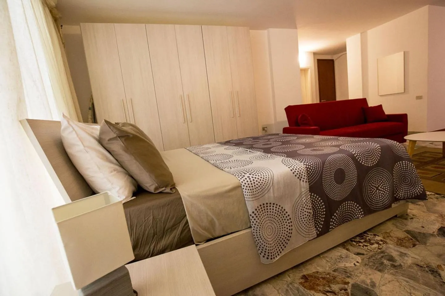 Bedroom, Bed in Villa Berrettini