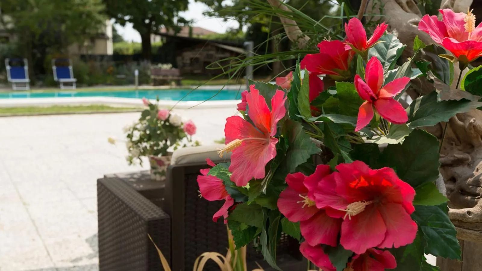 Garden view in Villa Berrettini