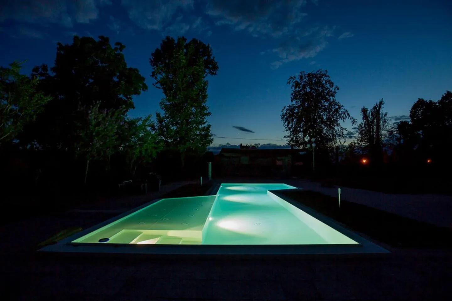 Swimming pool in Villa Berrettini
