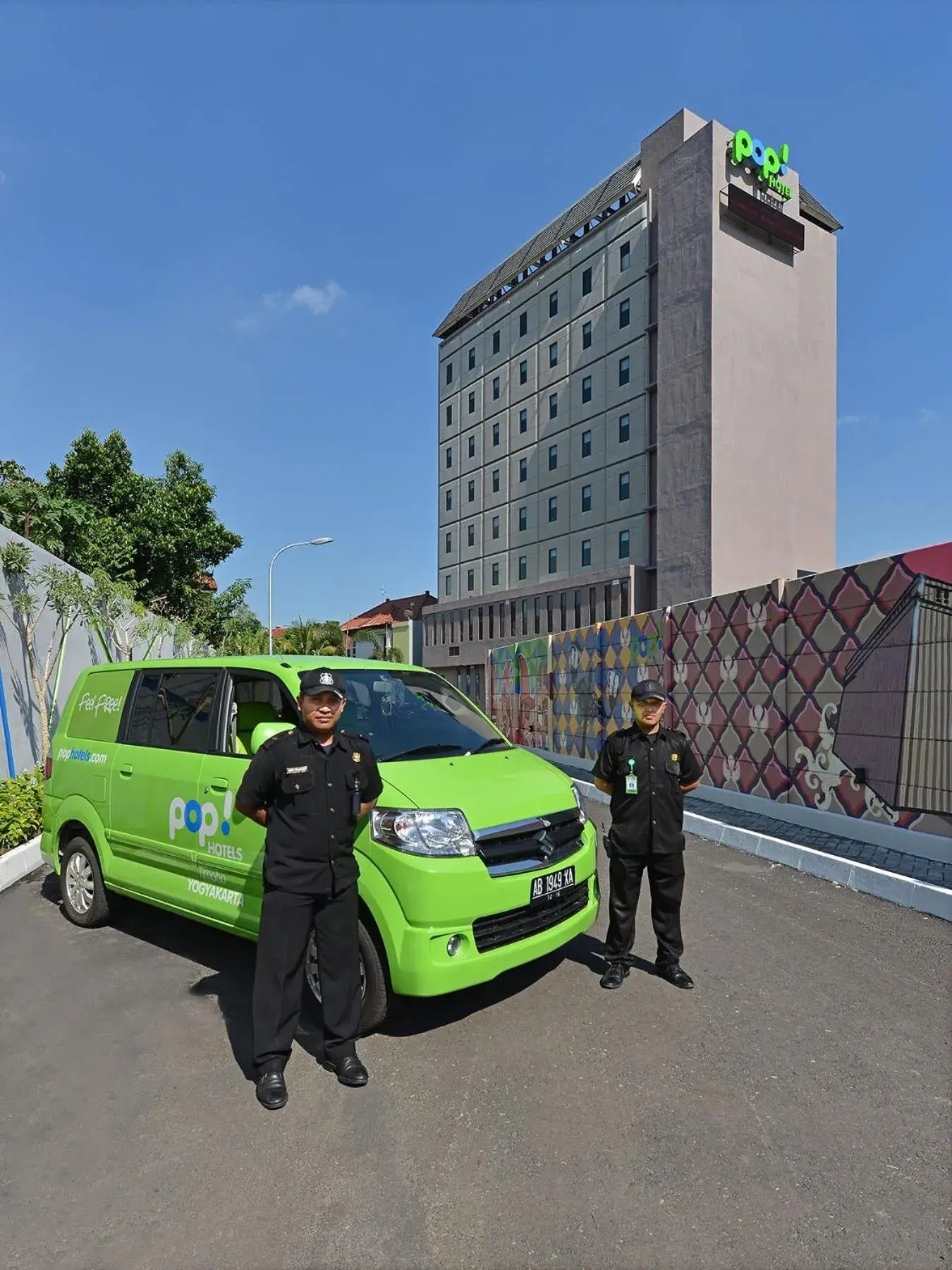 Property building in POP! Hotel Timoho Yogyakarta Property building in POP! Hotel Timoho Yogyakarta
