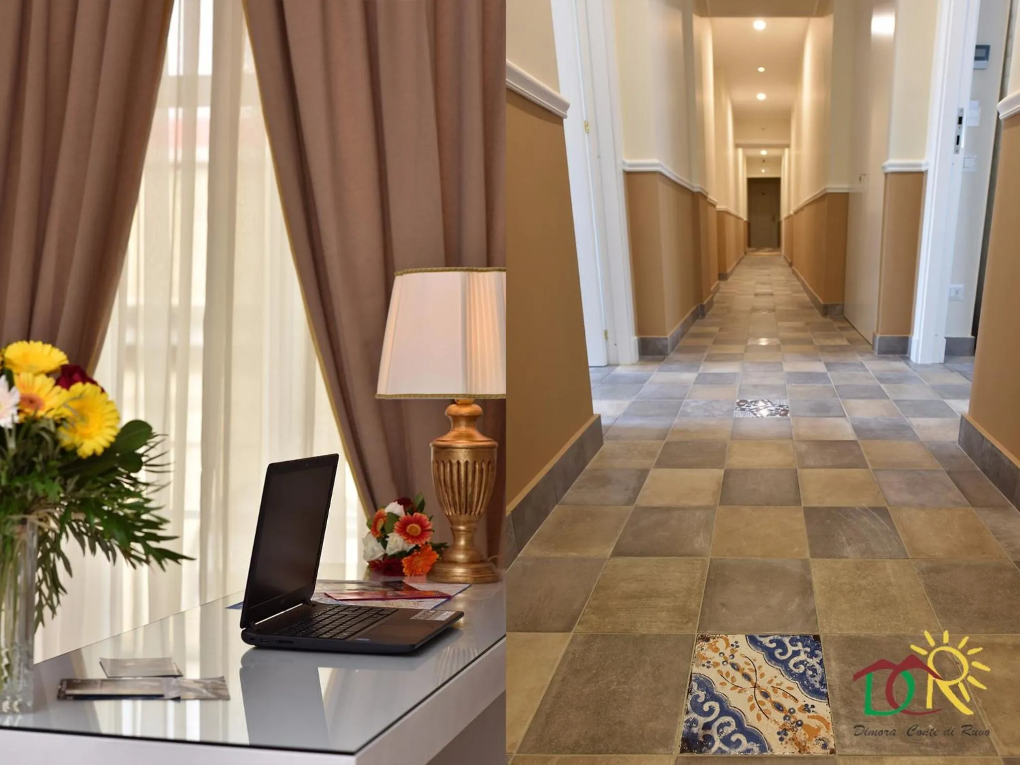 Decorative detail in Dimora conte di Ruvo