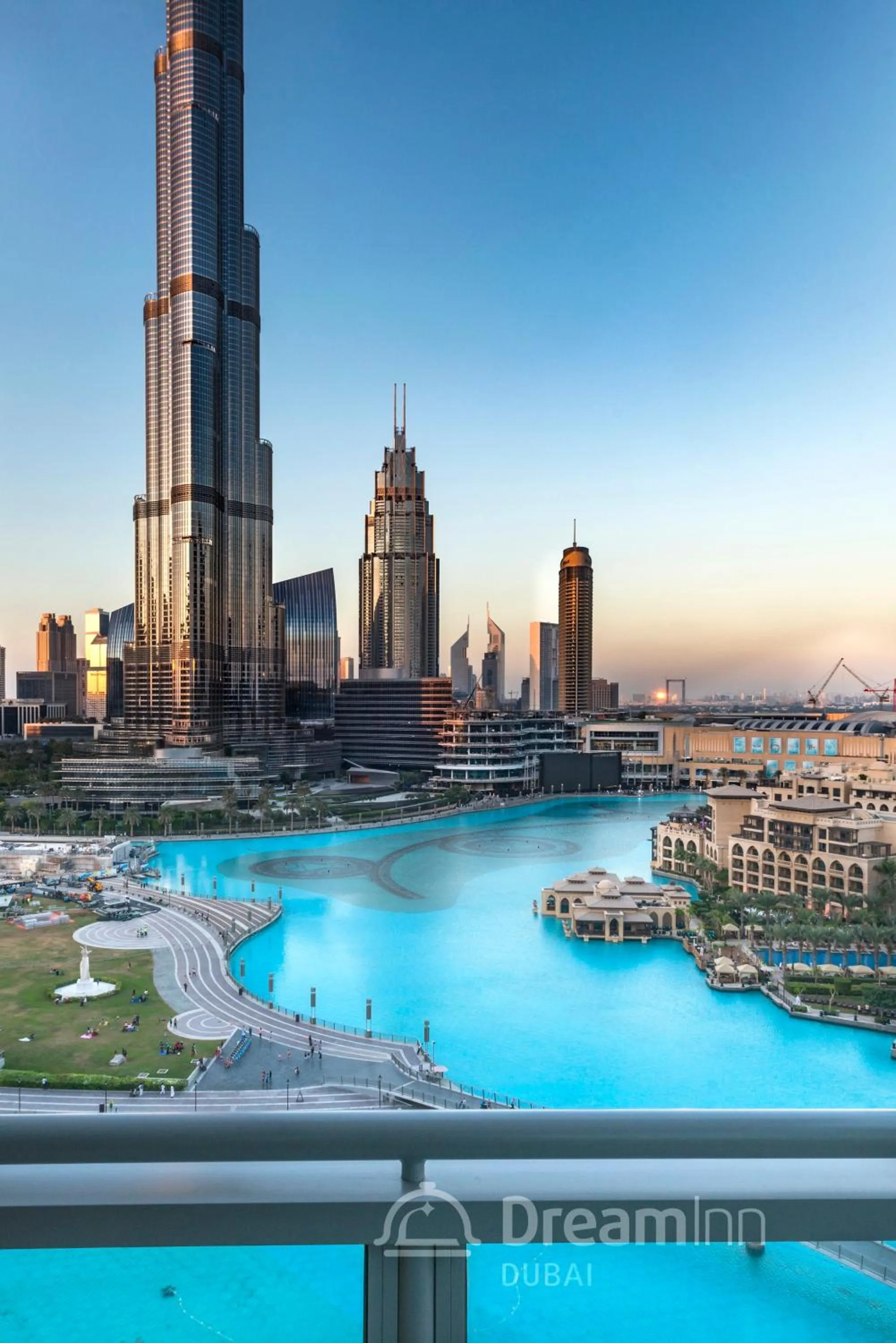 Balcony/Terrace in Dream Inn Apartments - Burj Residences Burj Khalifa View