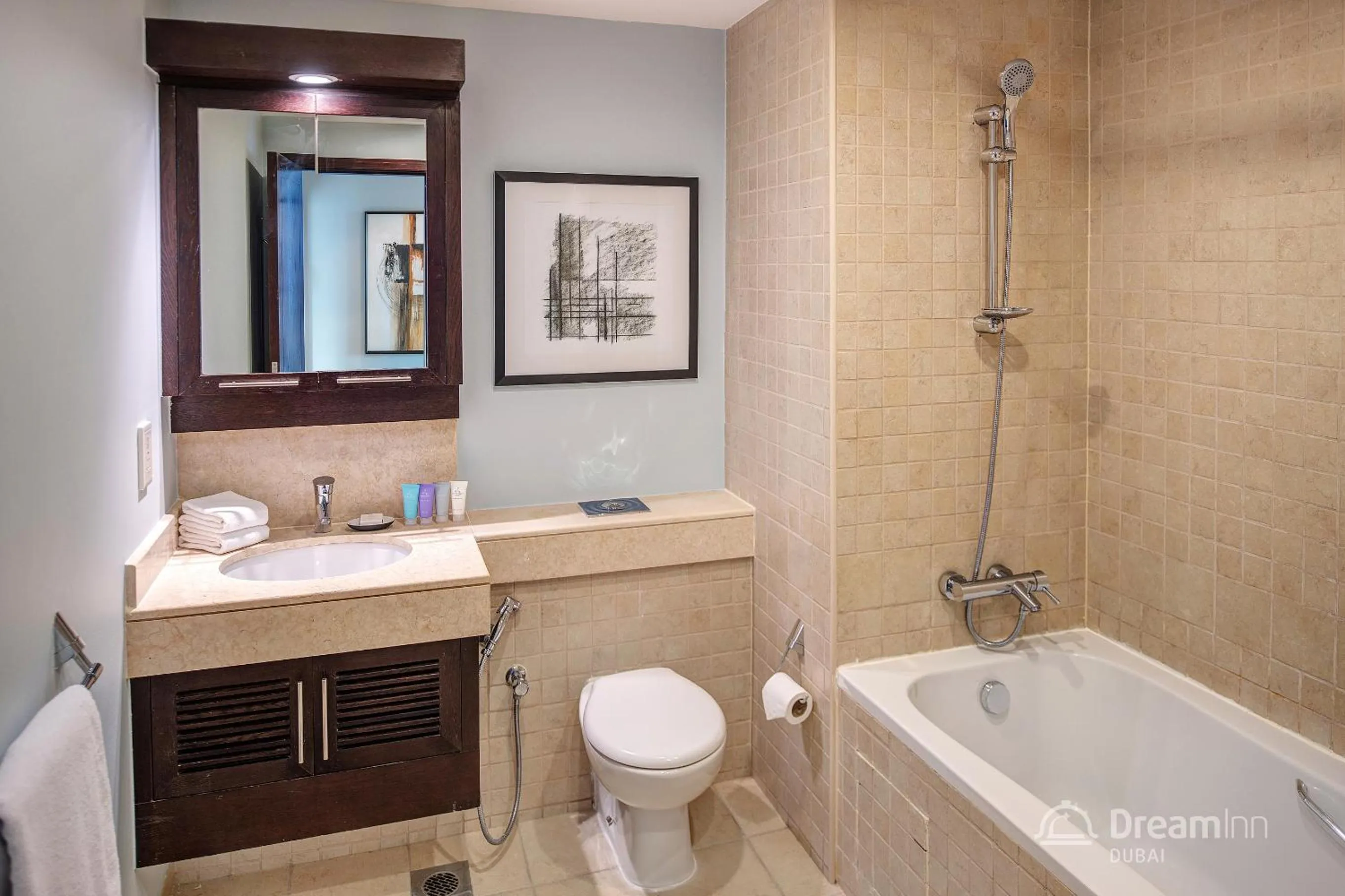 Bathroom in Dream Inn Apartments - Burj Residences Burj Khalifa View