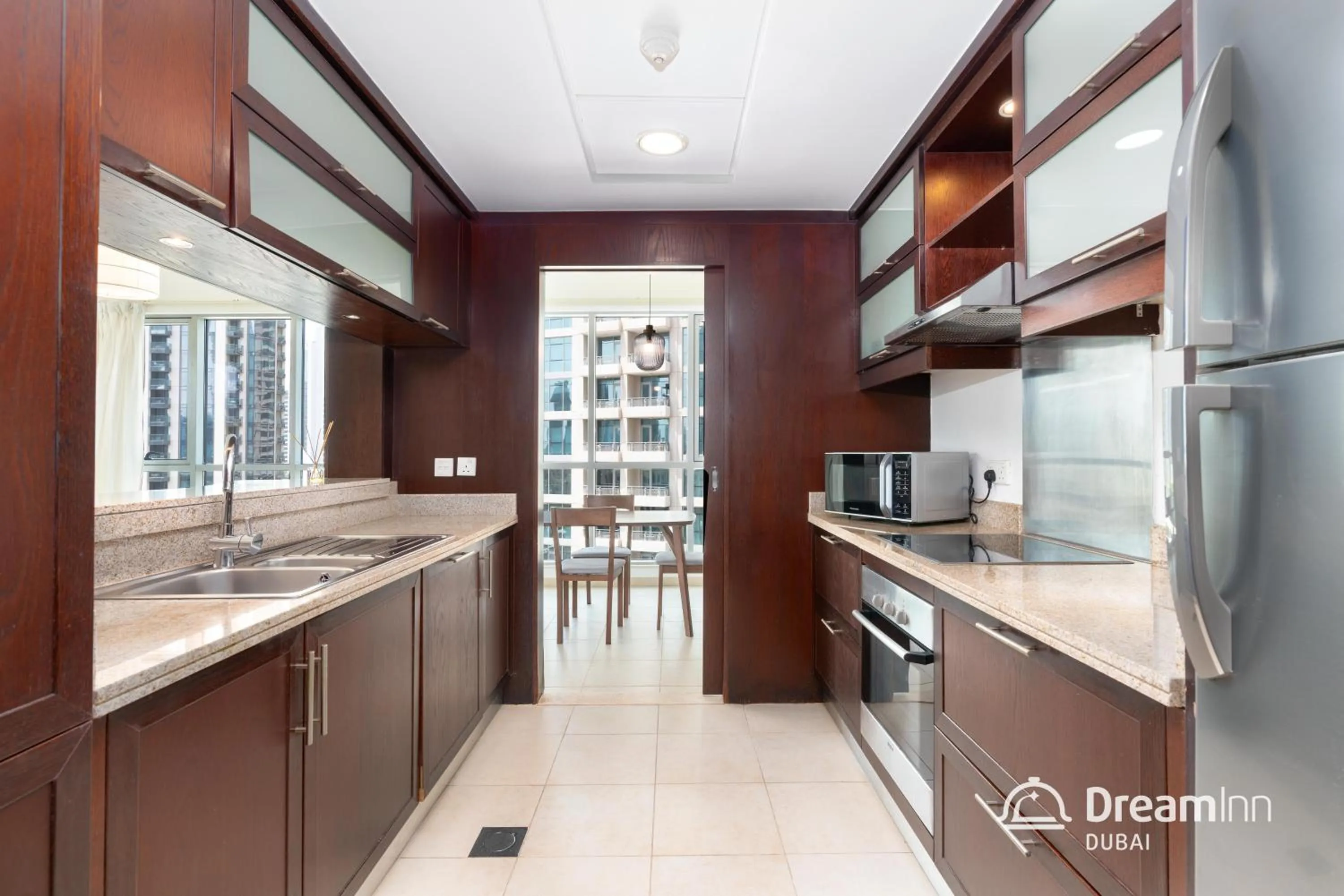 Kitchen or kitchenette in Dream Inn Apartments - Burj Residences Burj Khalifa View