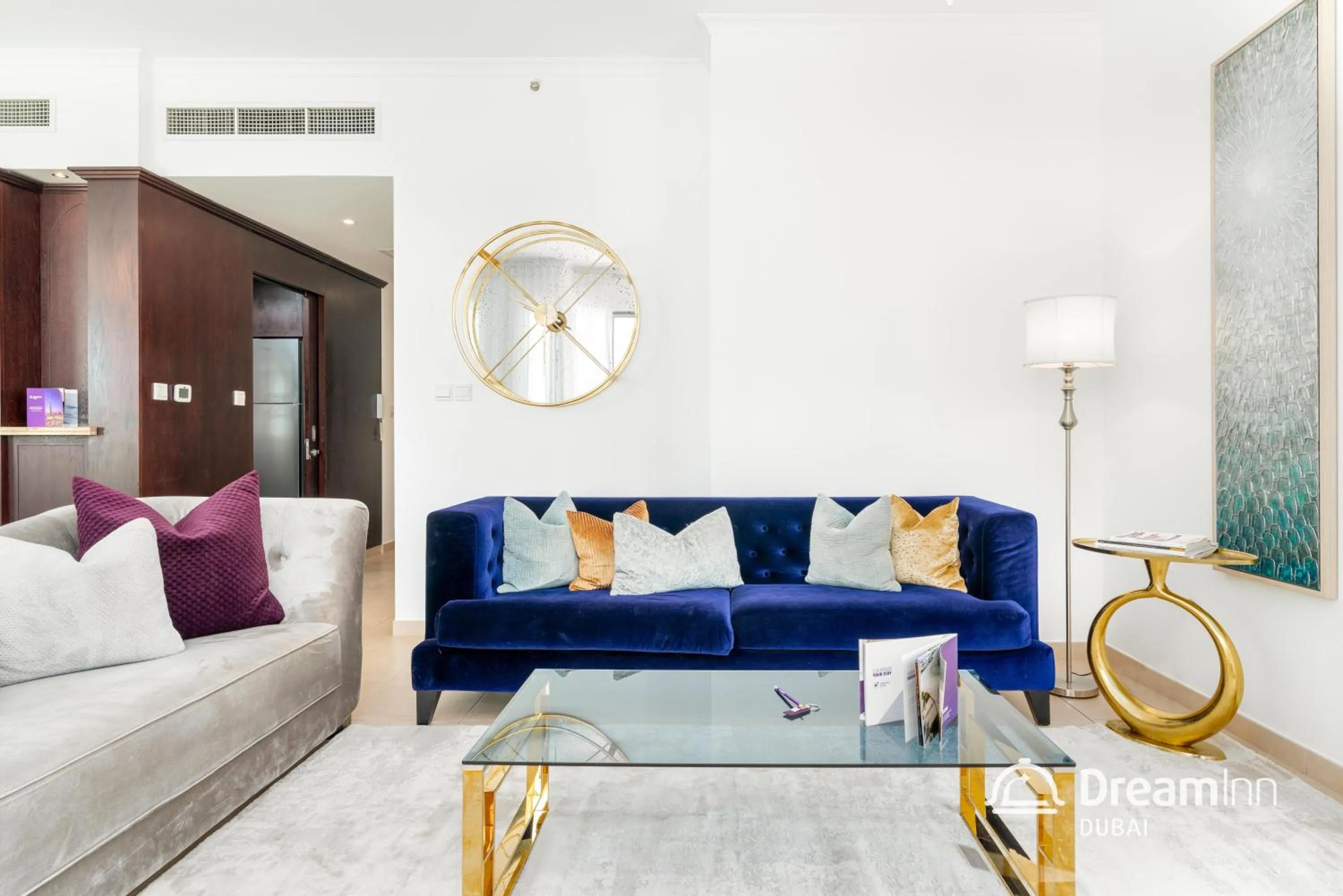 Living room in Dream Inn Apartments - Burj Residences Burj Khalifa View