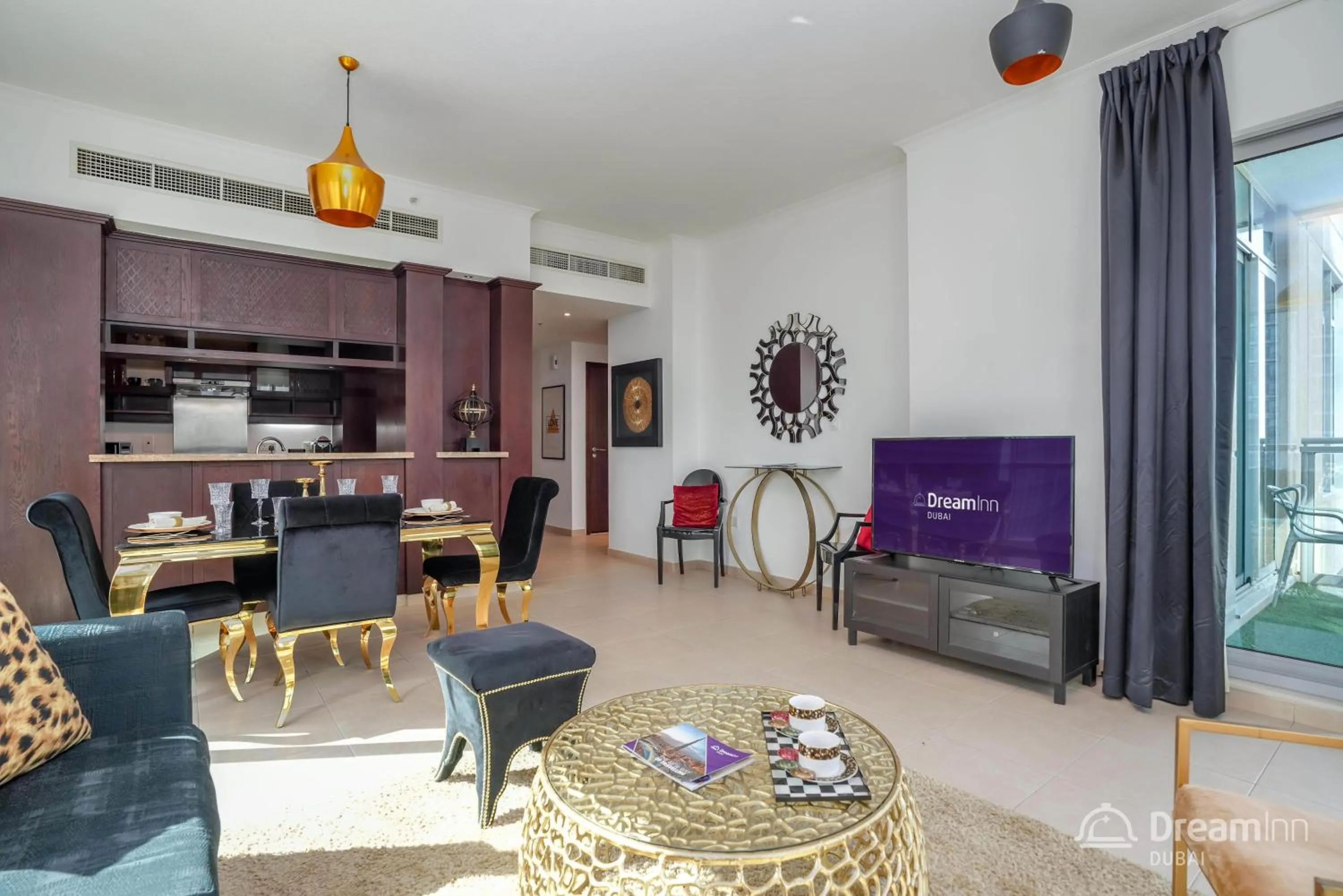 Seating area in Dream Inn Apartments - Burj Residences Burj Khalifa View