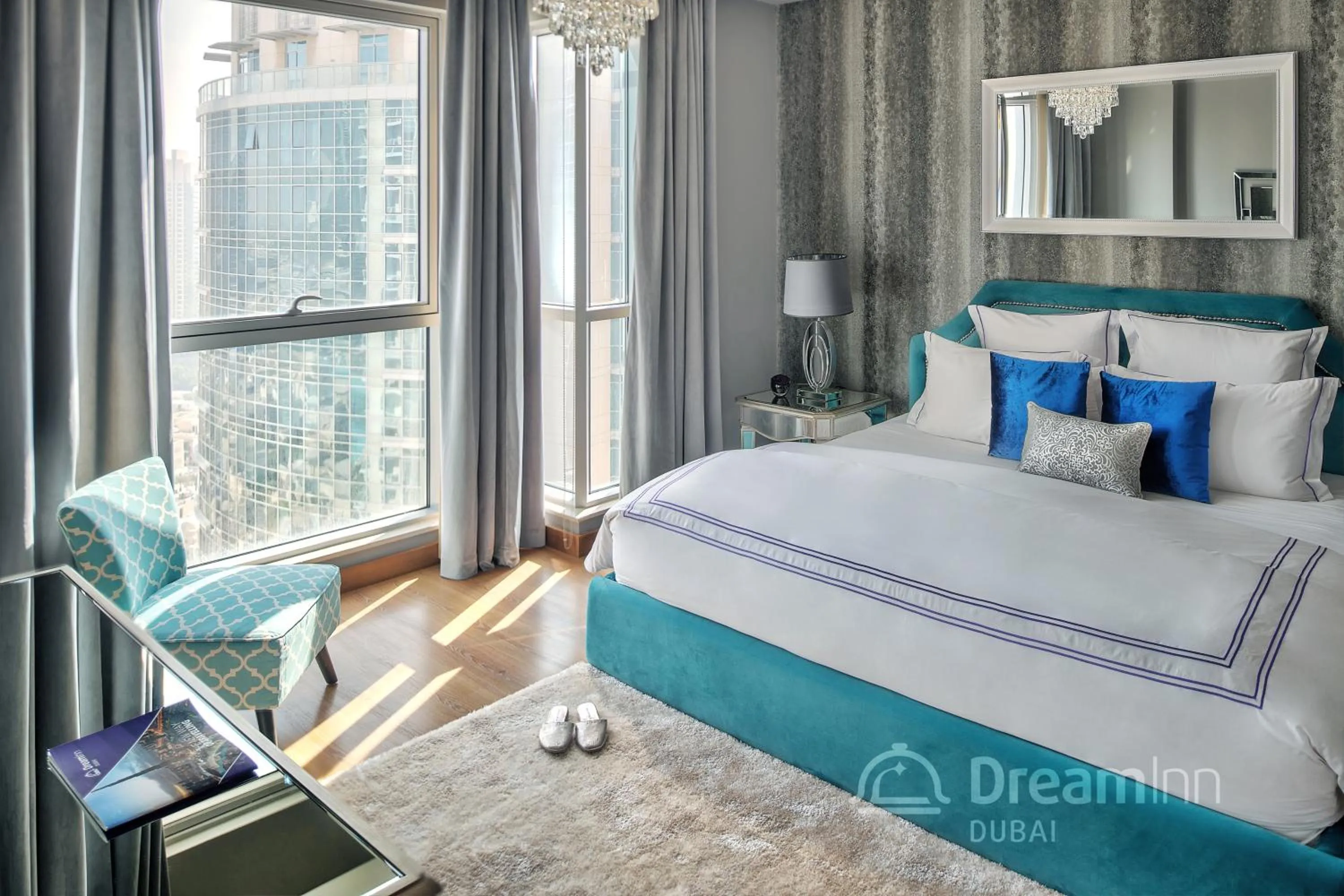 Bed in Dream Inn Apartments - Burj Residences Burj Khalifa View