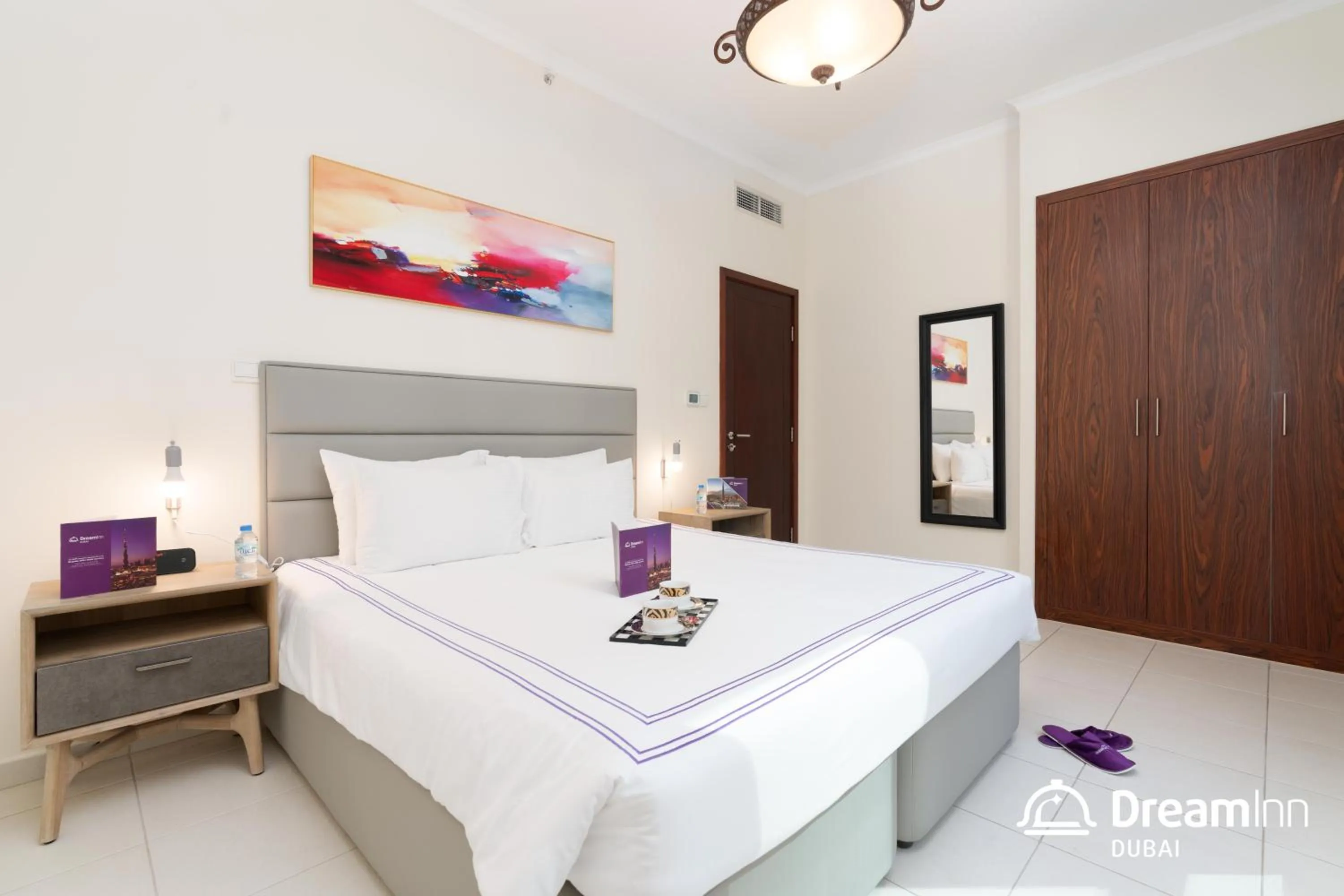 Bedroom, Bed in Dream Inn Apartments - Burj Residences Burj Khalifa View