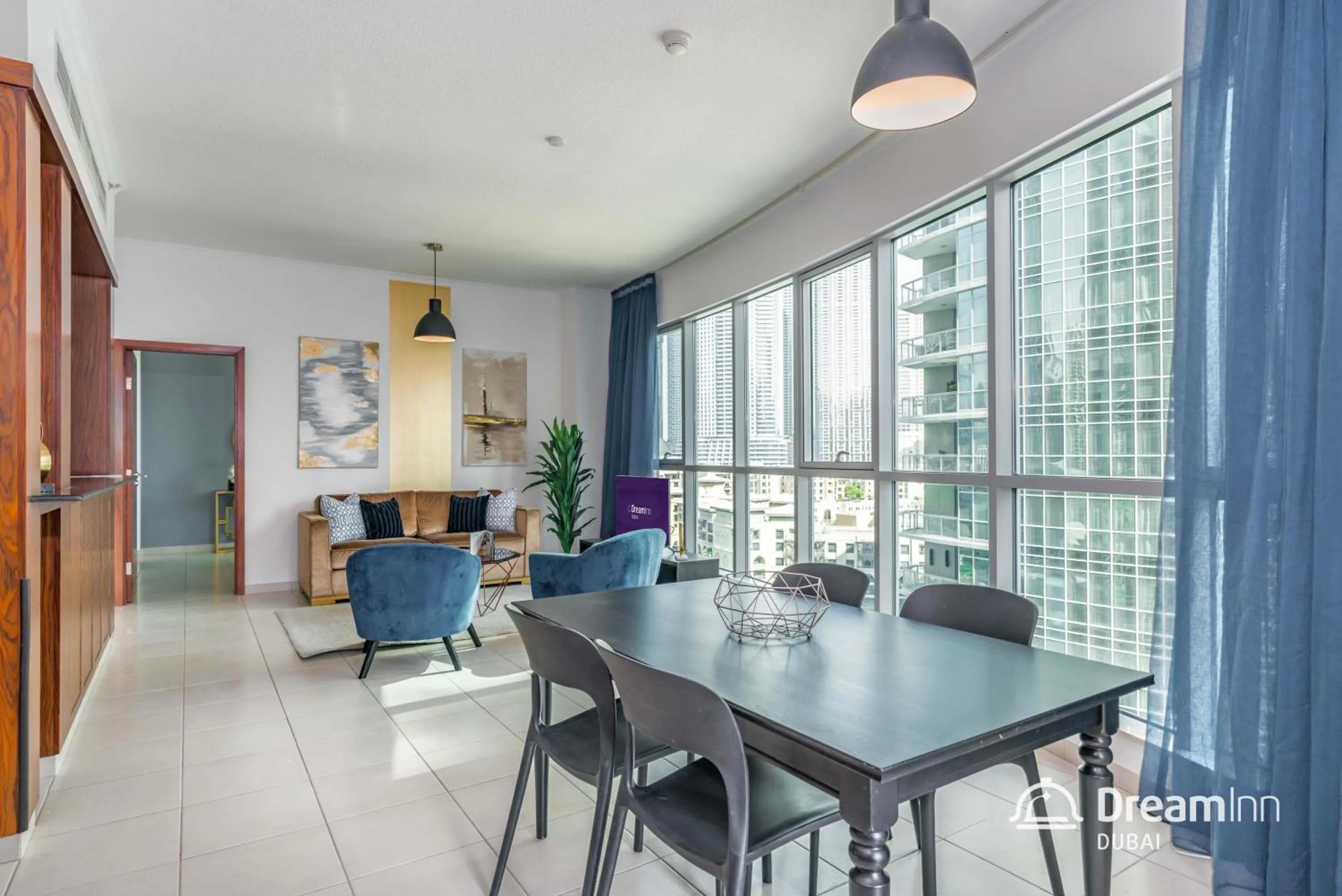 Dining area in Dream Inn Apartments - Burj Residences Burj Khalifa View