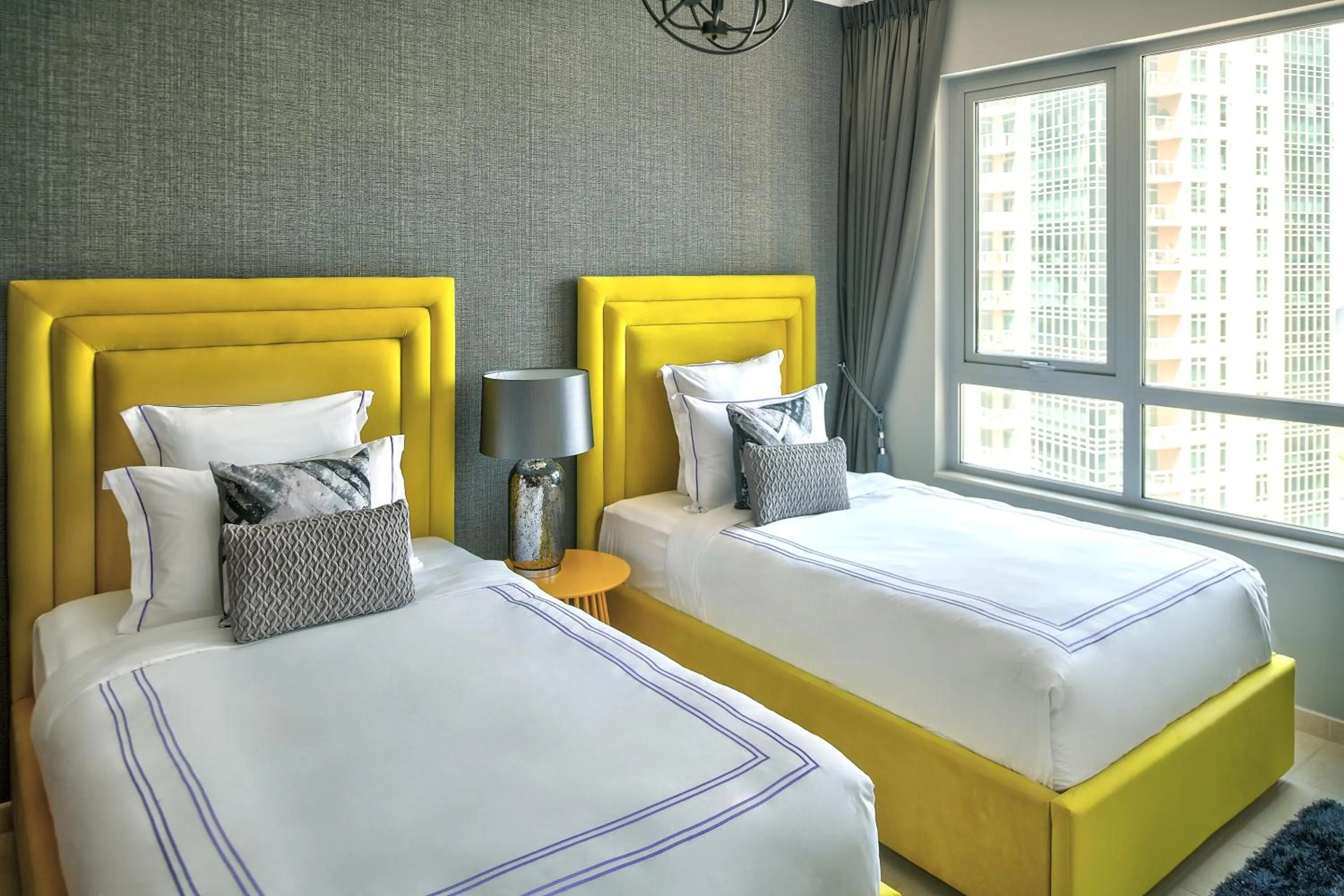 Bed in Dream Inn Apartments - Burj Residences Burj Khalifa View