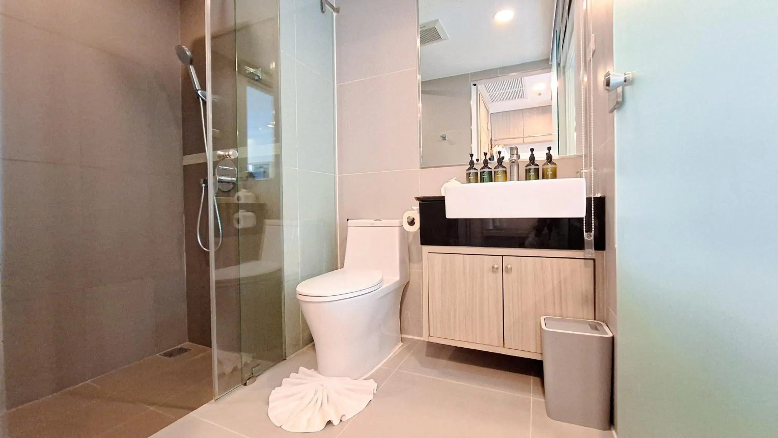 Bathroom in Clarian Hotel Beach Patong Bathroom in Clarian Hotel Beach Patong