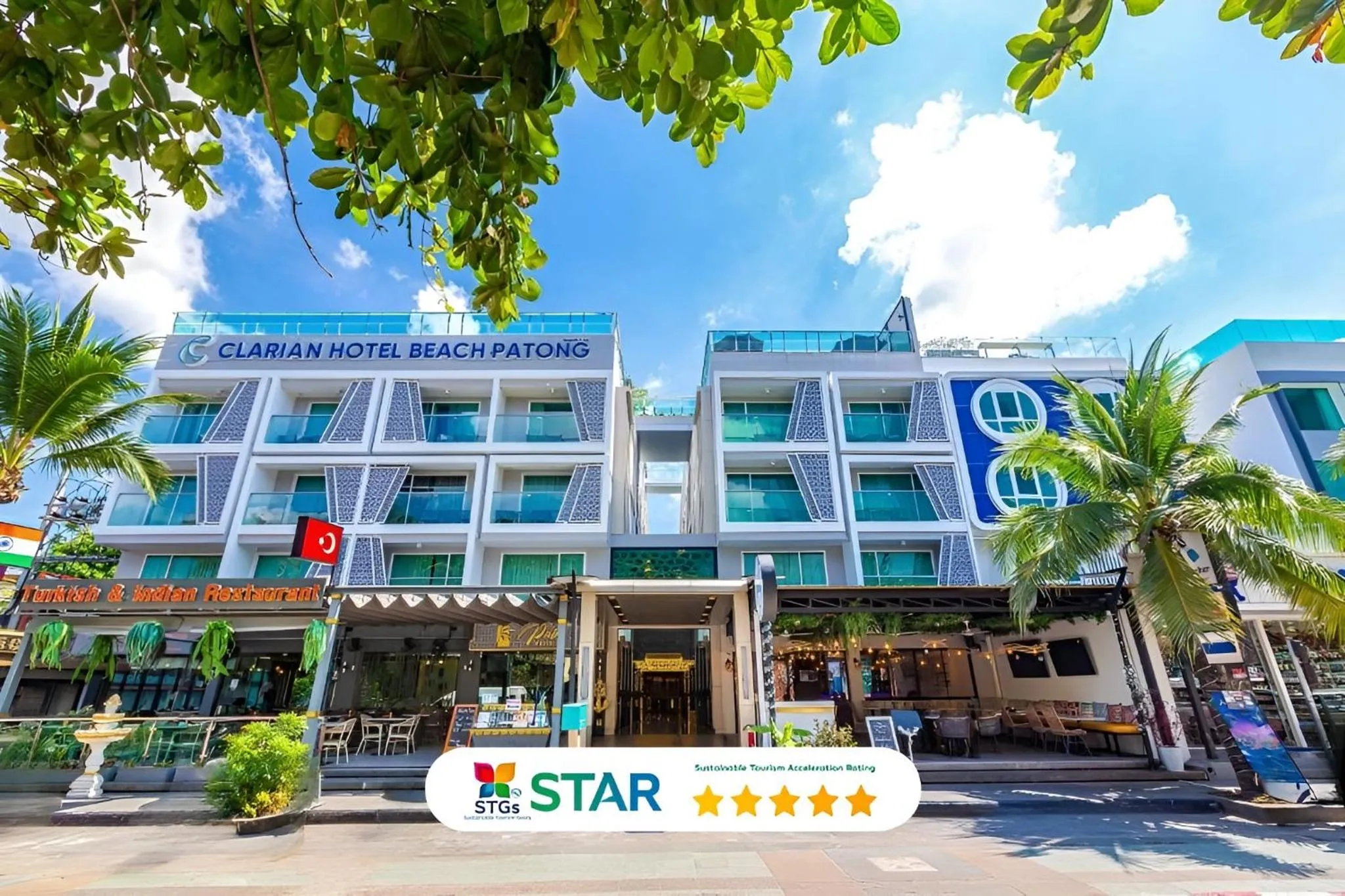 Property building in Clarian Hotel Beach Patong