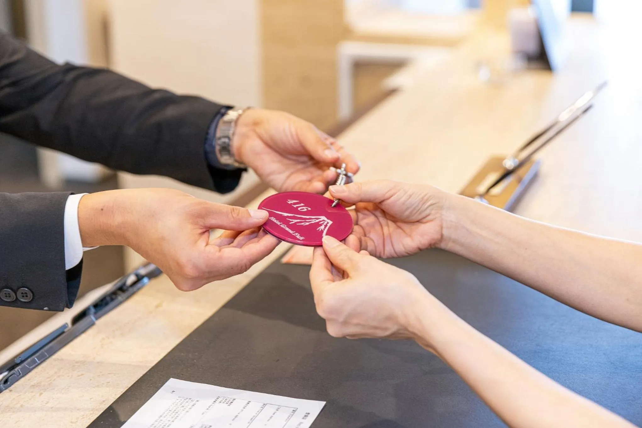 Lobby or reception in Hotel Grand Fuji