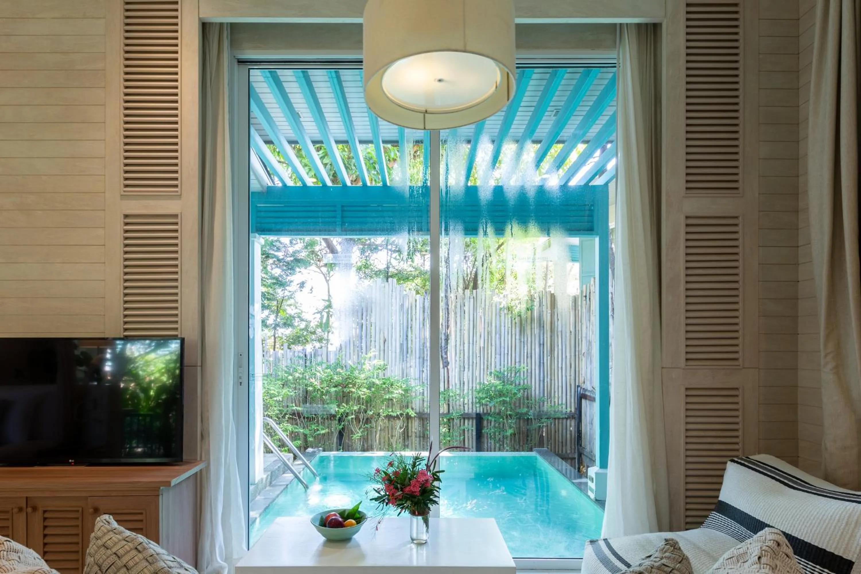 Pool view in Cape Kudu Hotel, Koh Yao Noi