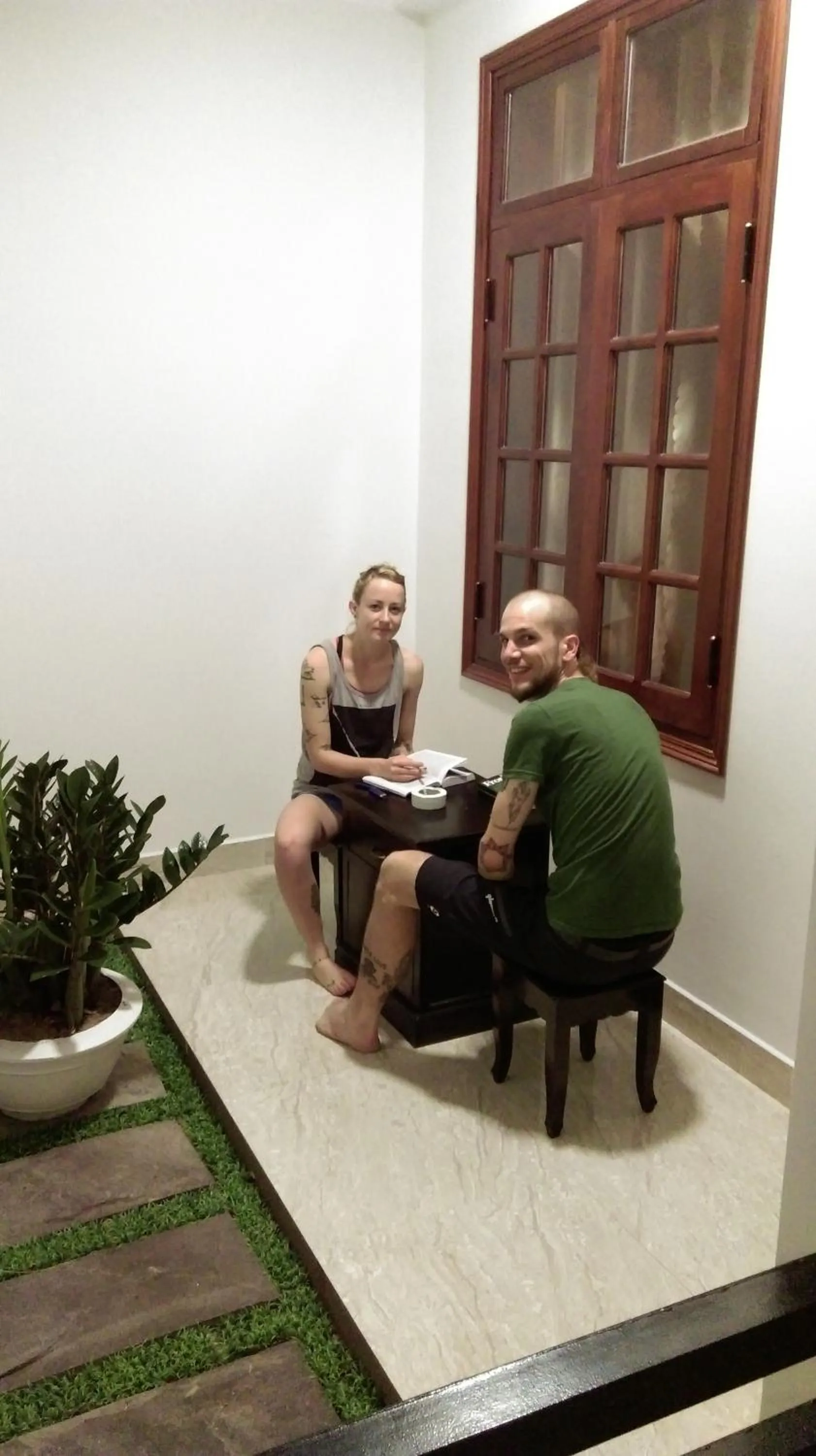 Balcony/Terrace in Mi Kha Homestay