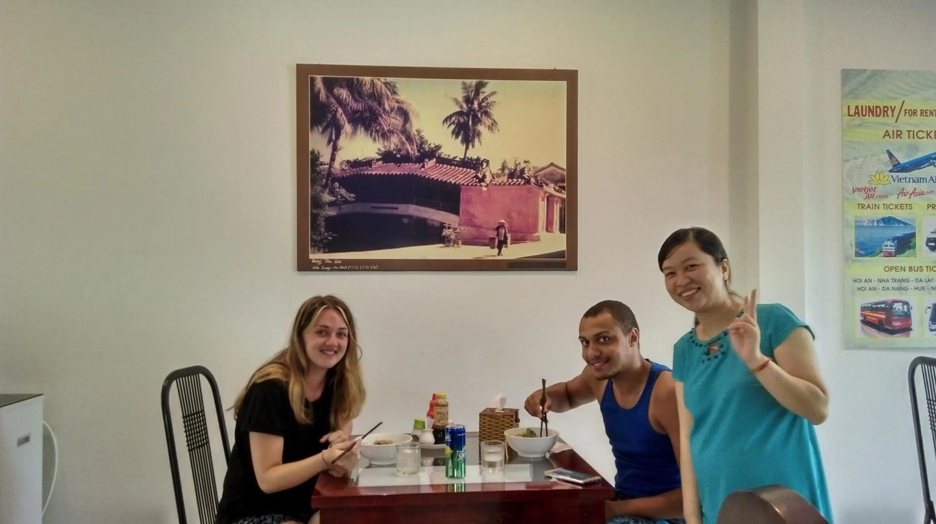 Food and drinks in Mi Kha Homestay