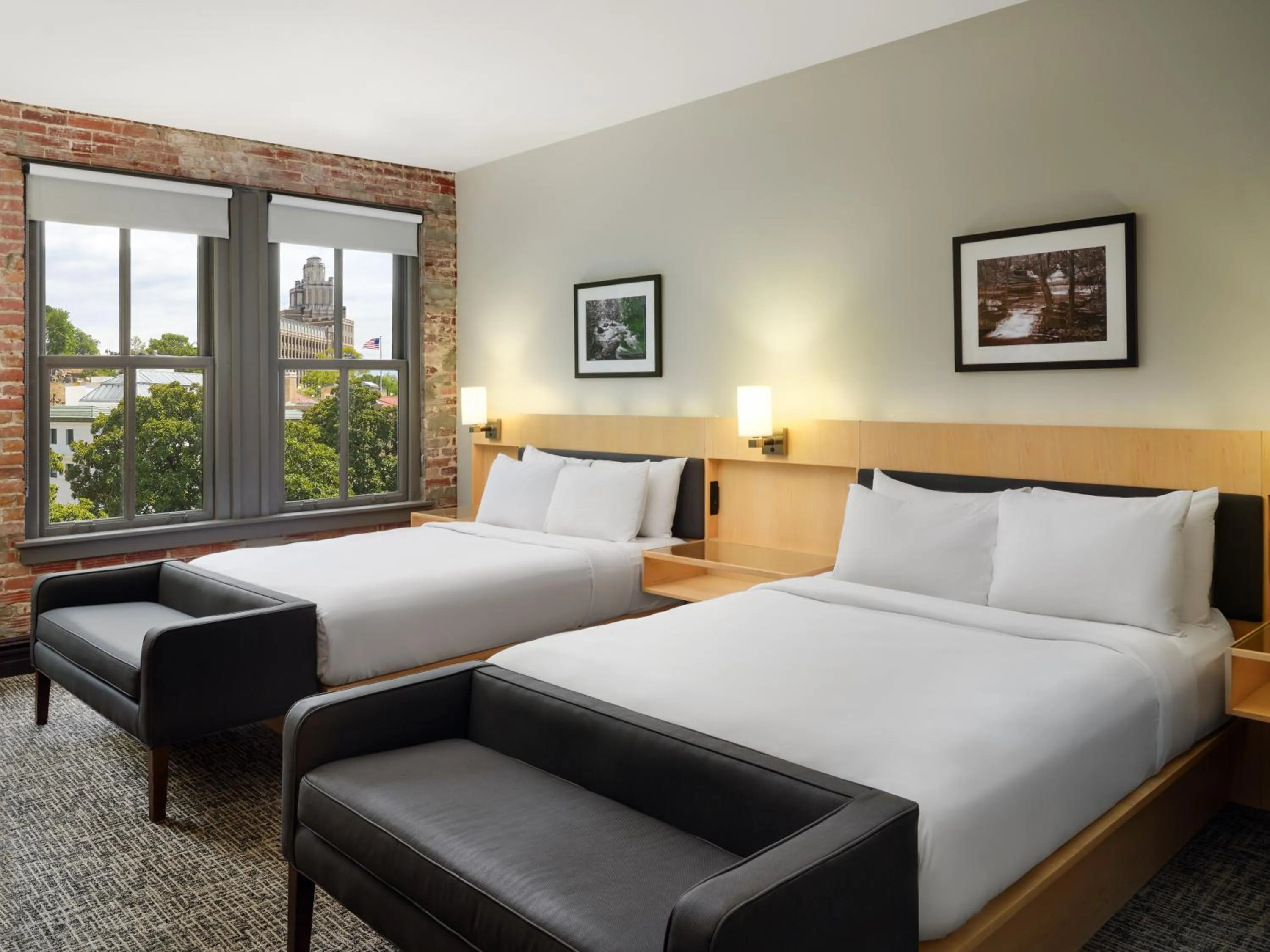 Bedroom, Bed in The Waters Hot Springs, Tapestry Collection by Hilton