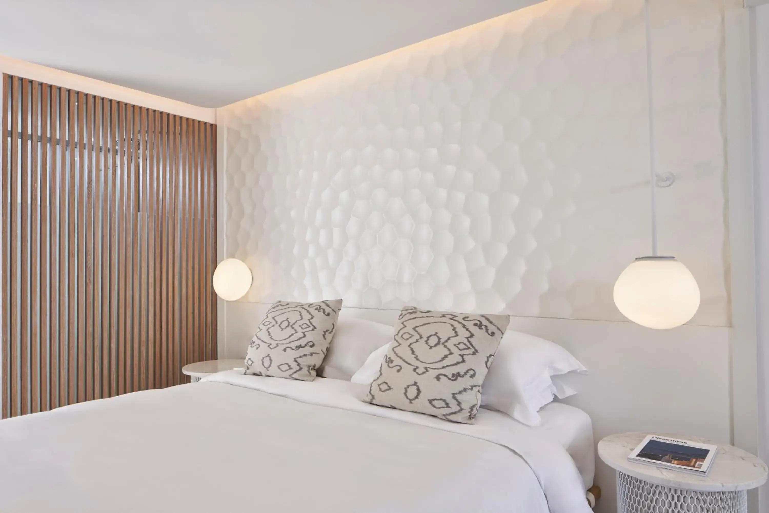Bed in Myconian Kyma, a Member of Design Hotels Bed in Myconian Kyma, a Member of Design Hotels