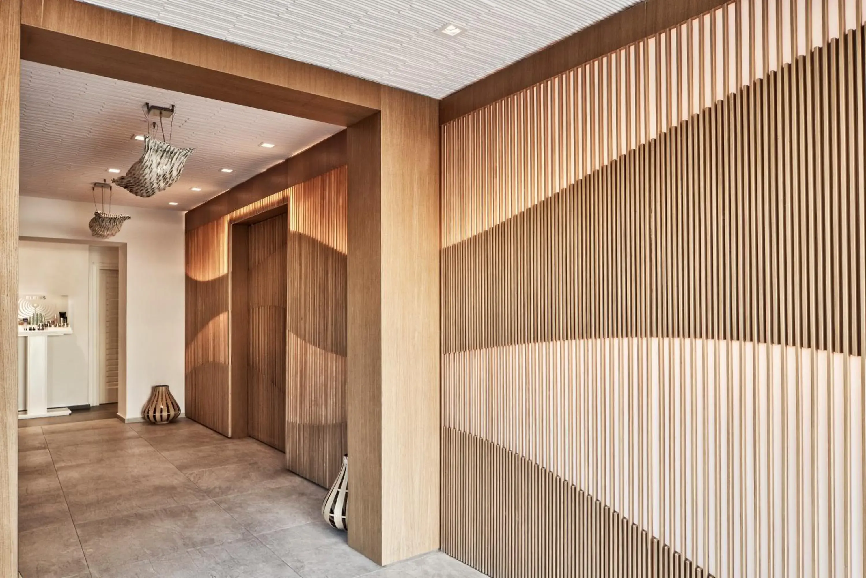 Spa and wellness centre/facilities in Myconian Kyma, a Member of Design Hotels Spa and wellness centre/facilities in Myconian Kyma, a Member of Design Hotels