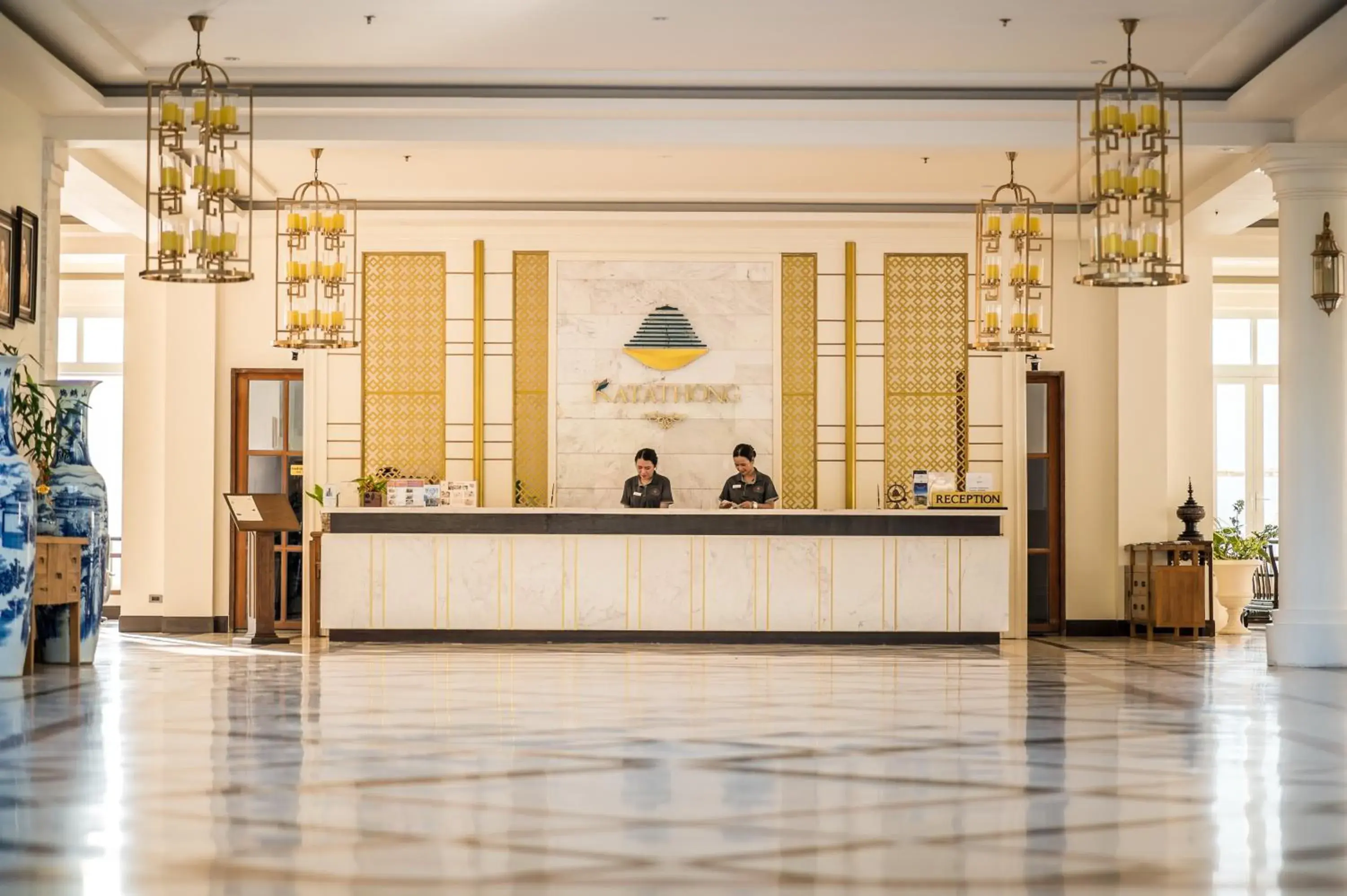 Lobby or reception in Katathong Golf Resort & Spa Lobby or reception in Katathong Golf Resort & Spa