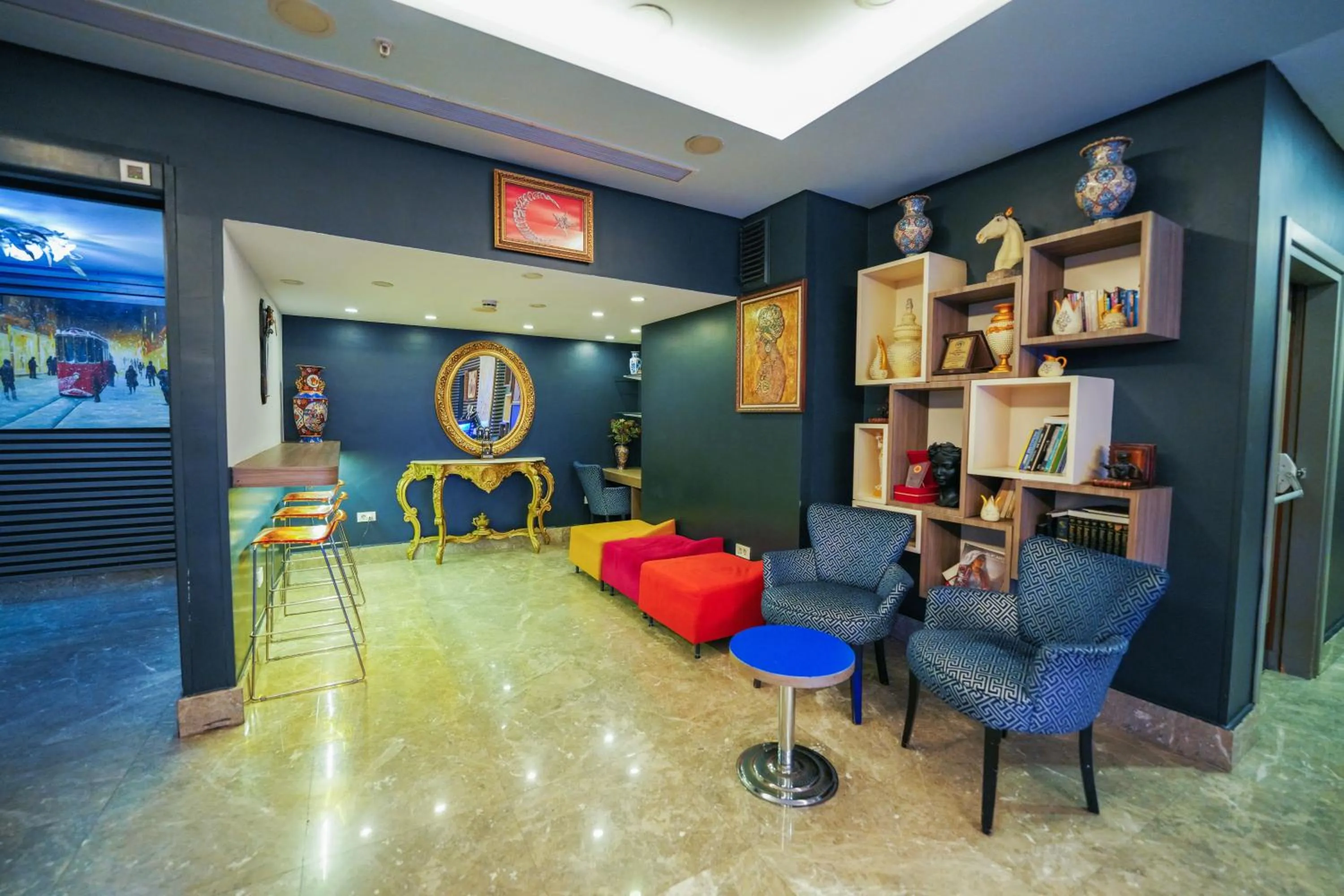 Seating area in Trip Bosphorus Taksim Hotel