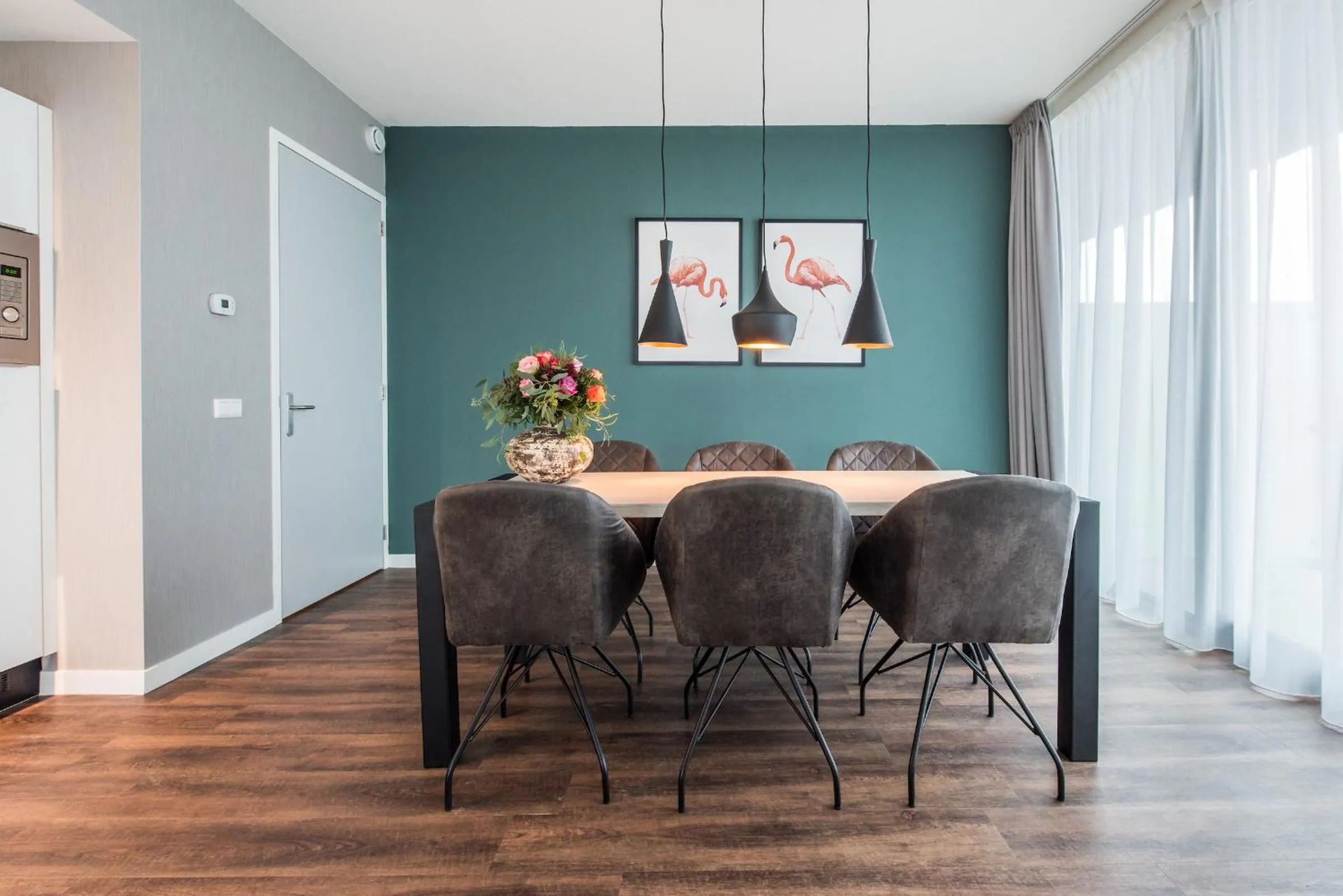 Dining area in YAYS Amsterdam North by Numa