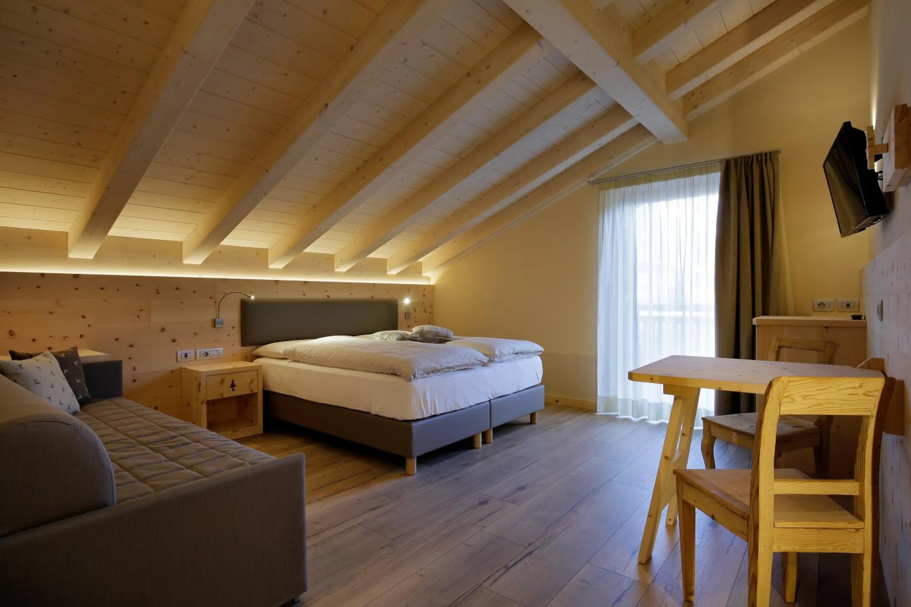 Photo of the whole room, Bed in Albergo Garnì Antico Mas del Medico