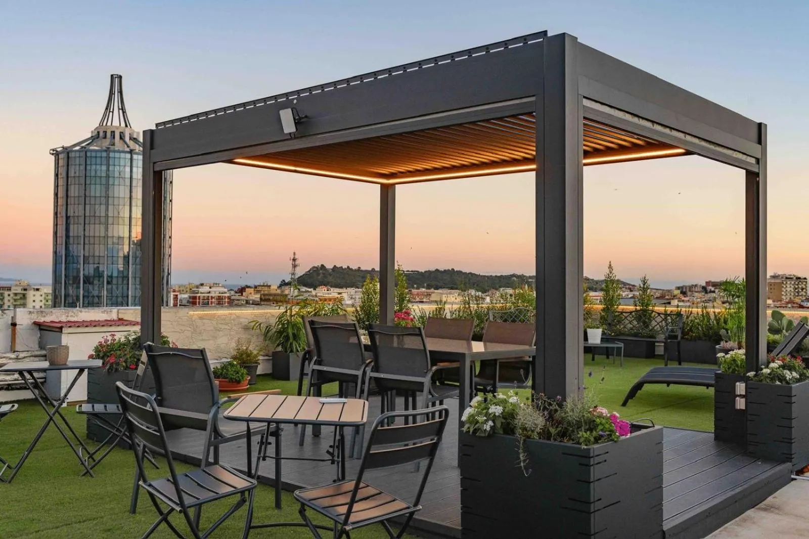 Balcony/Terrace in Atticobianco B&B