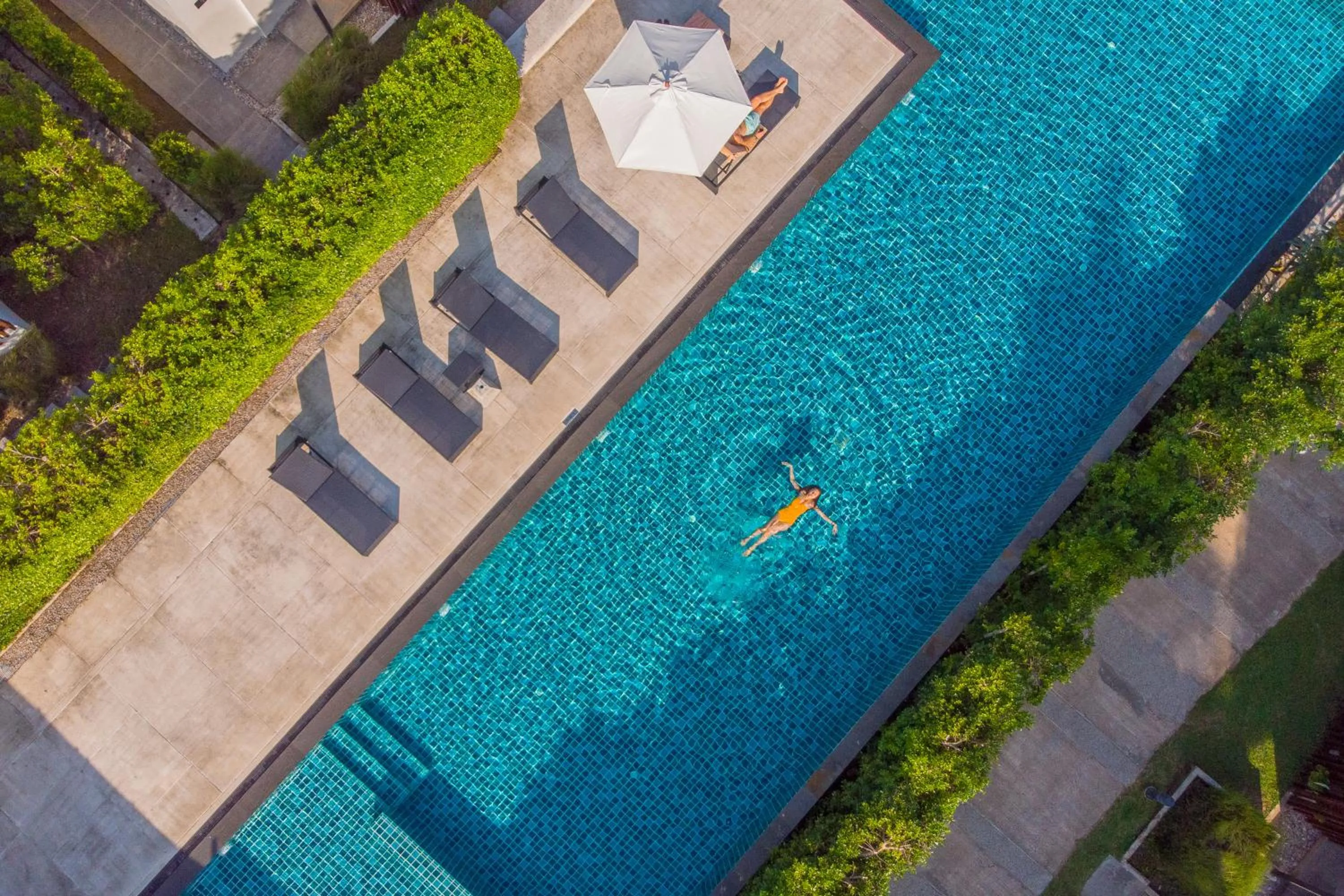 Bird's eye view in SEAnery Beach Resort