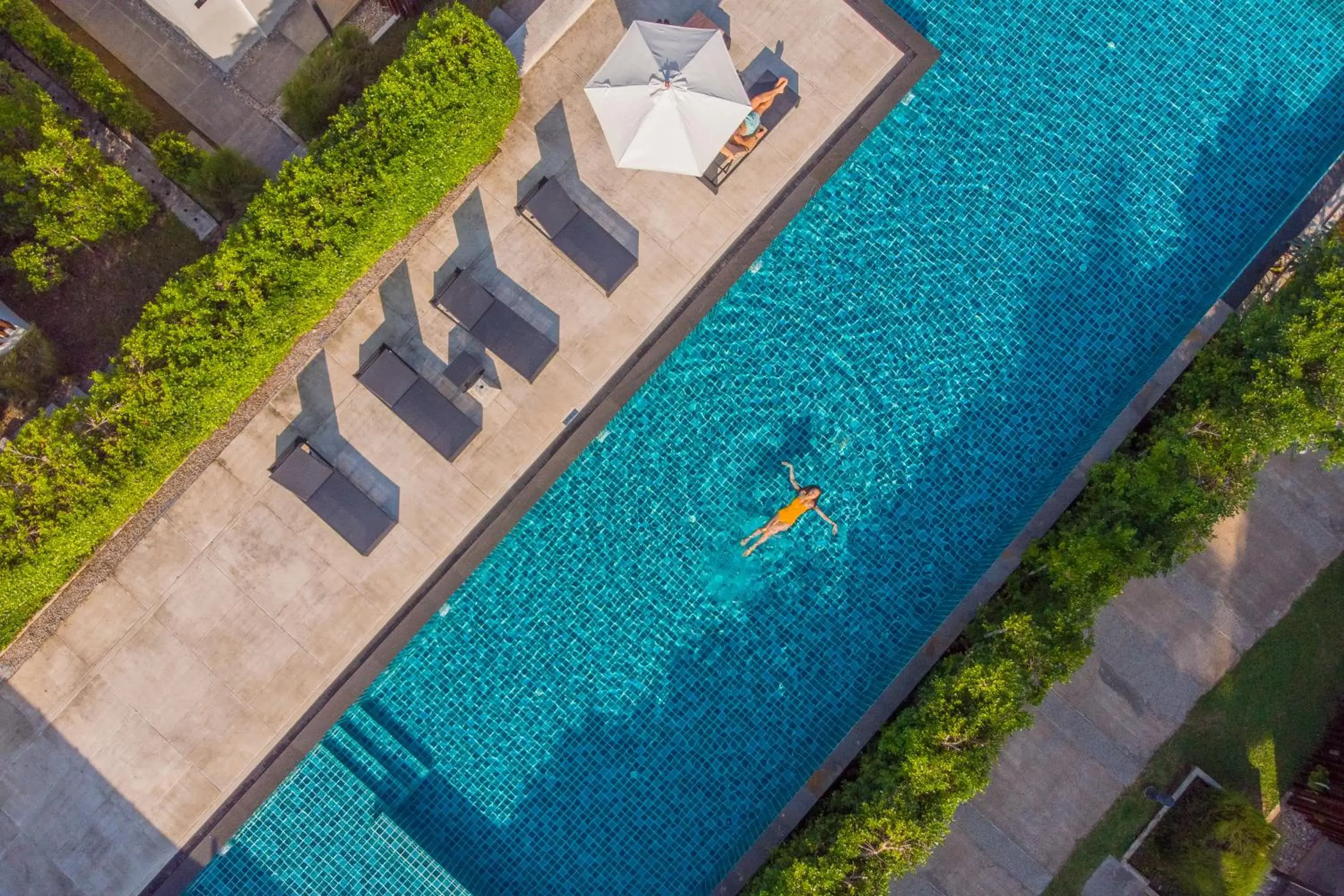 Bird's eye view in SEAnery Beach Resort Bird's eye view in SEAnery Beach Resort