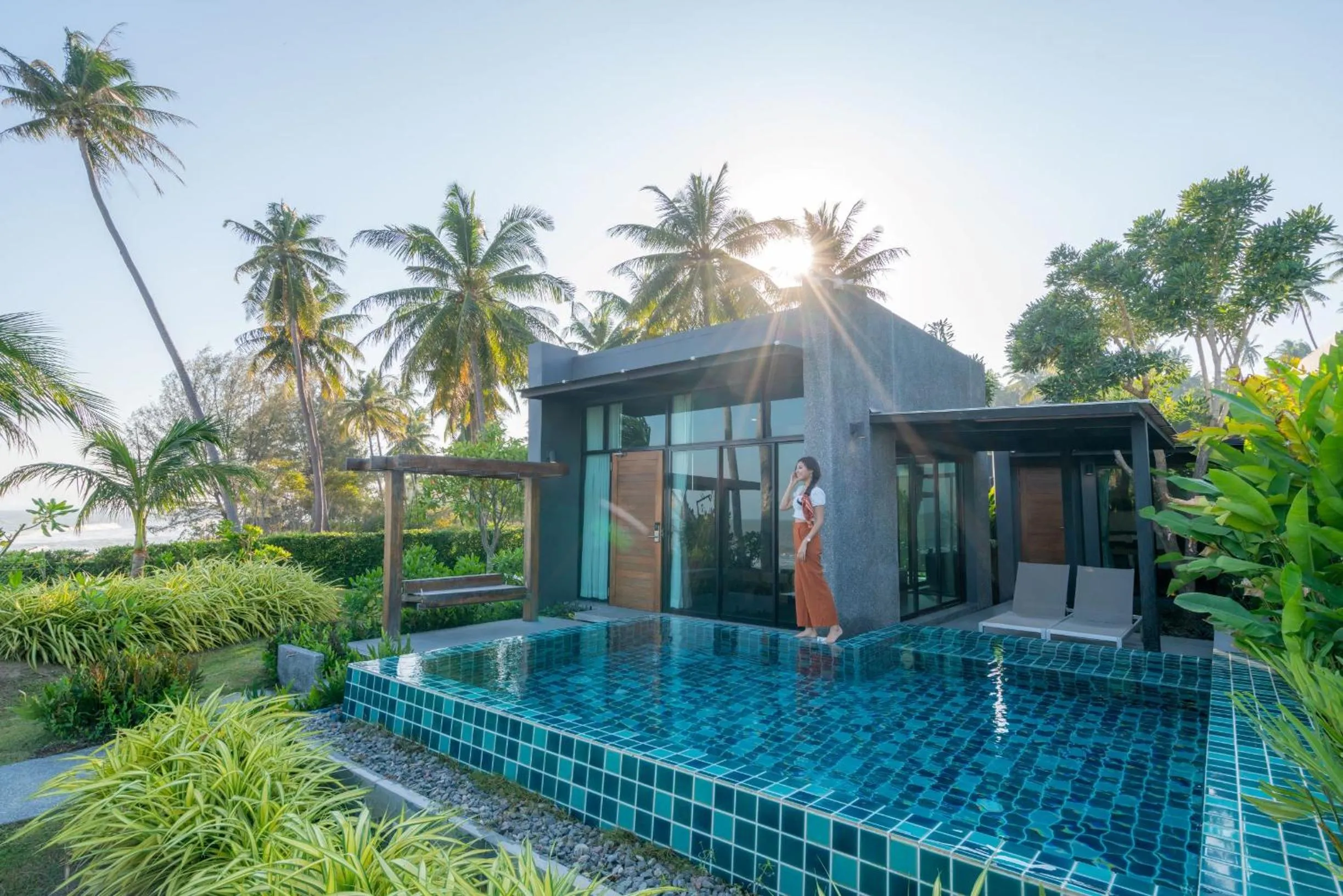 Swimming pool in SEAnery Beach Resort