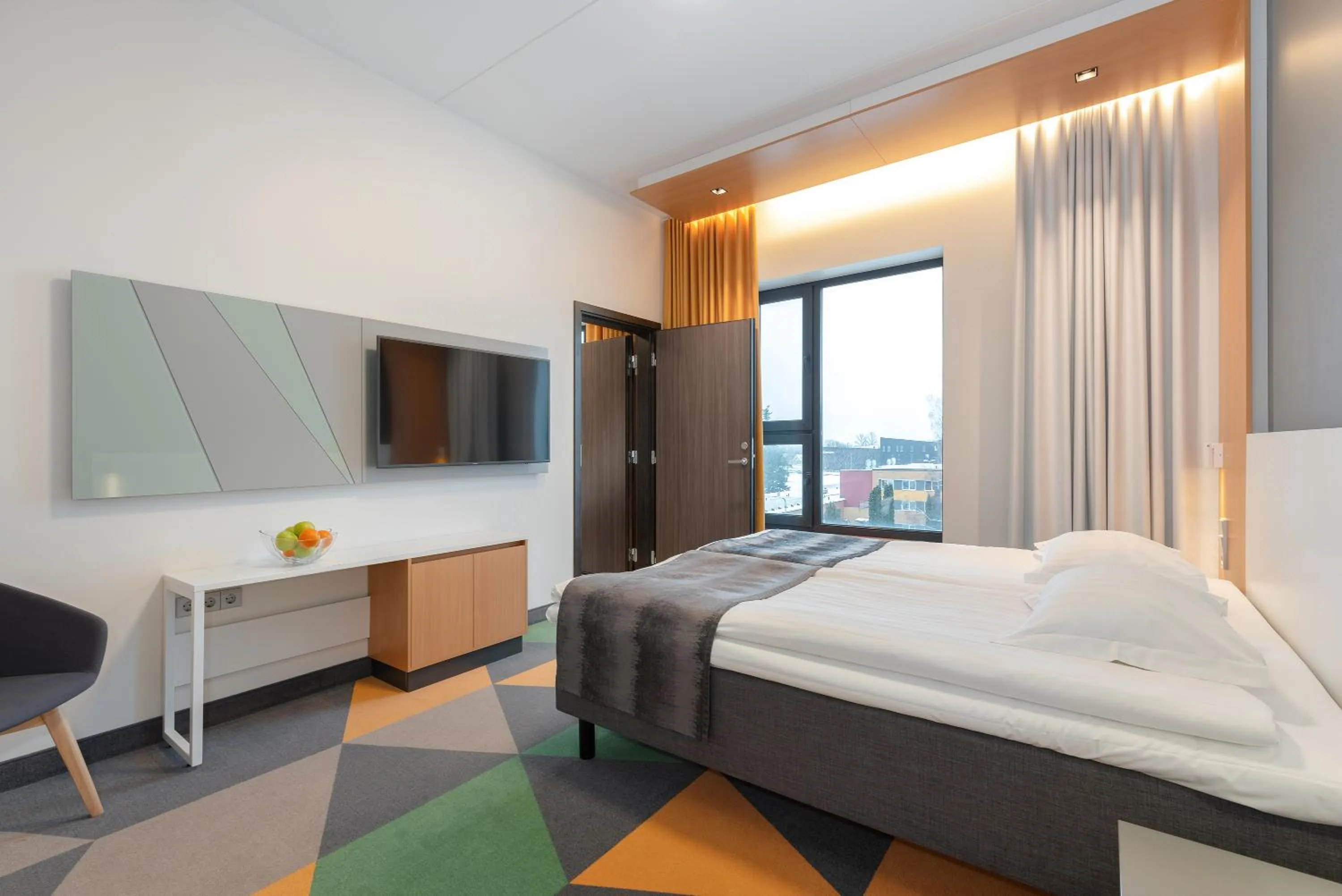 Bed in Hotel Sophia by Tartuhotels