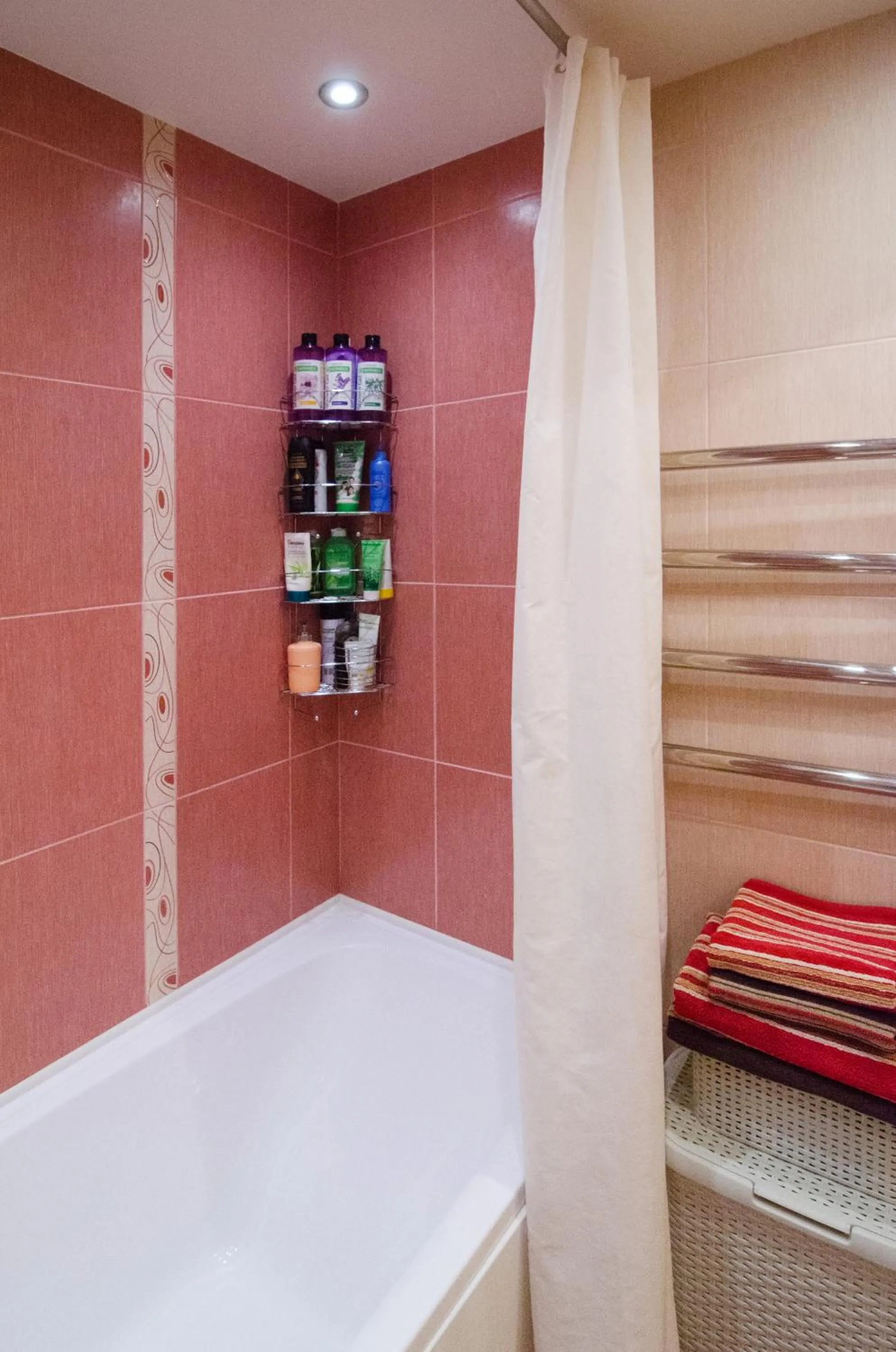 Shower in Tomsona Apartment Riga Center