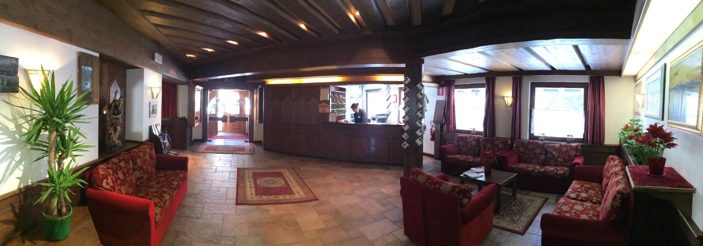 Communal lounge/ TV room in Hotel Molino